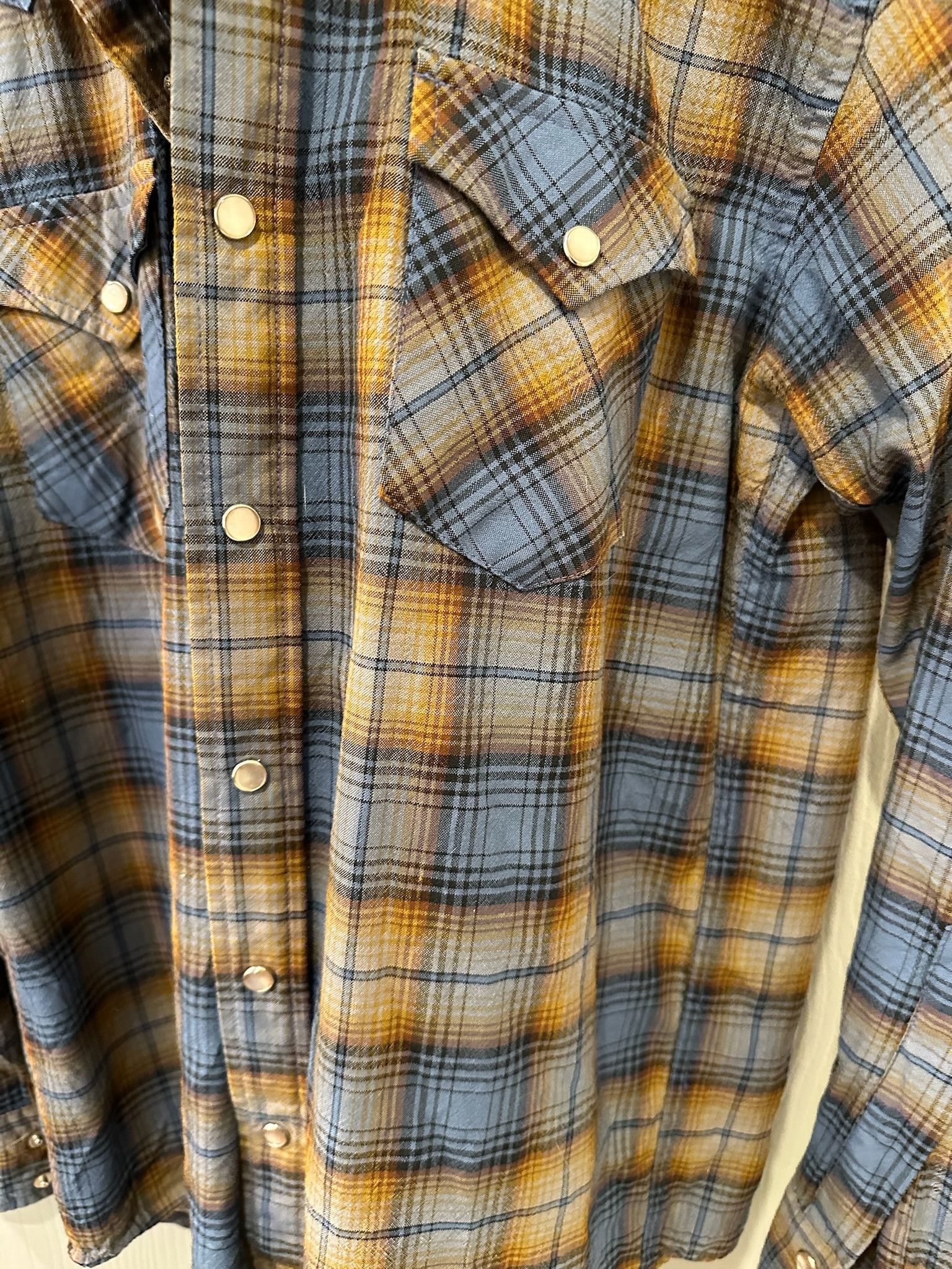 Pendleton Pendleton Pearl Snap Plaid Western Shirt (M) Size US M / EU 48-50 / 2 - 4 Thumbnail