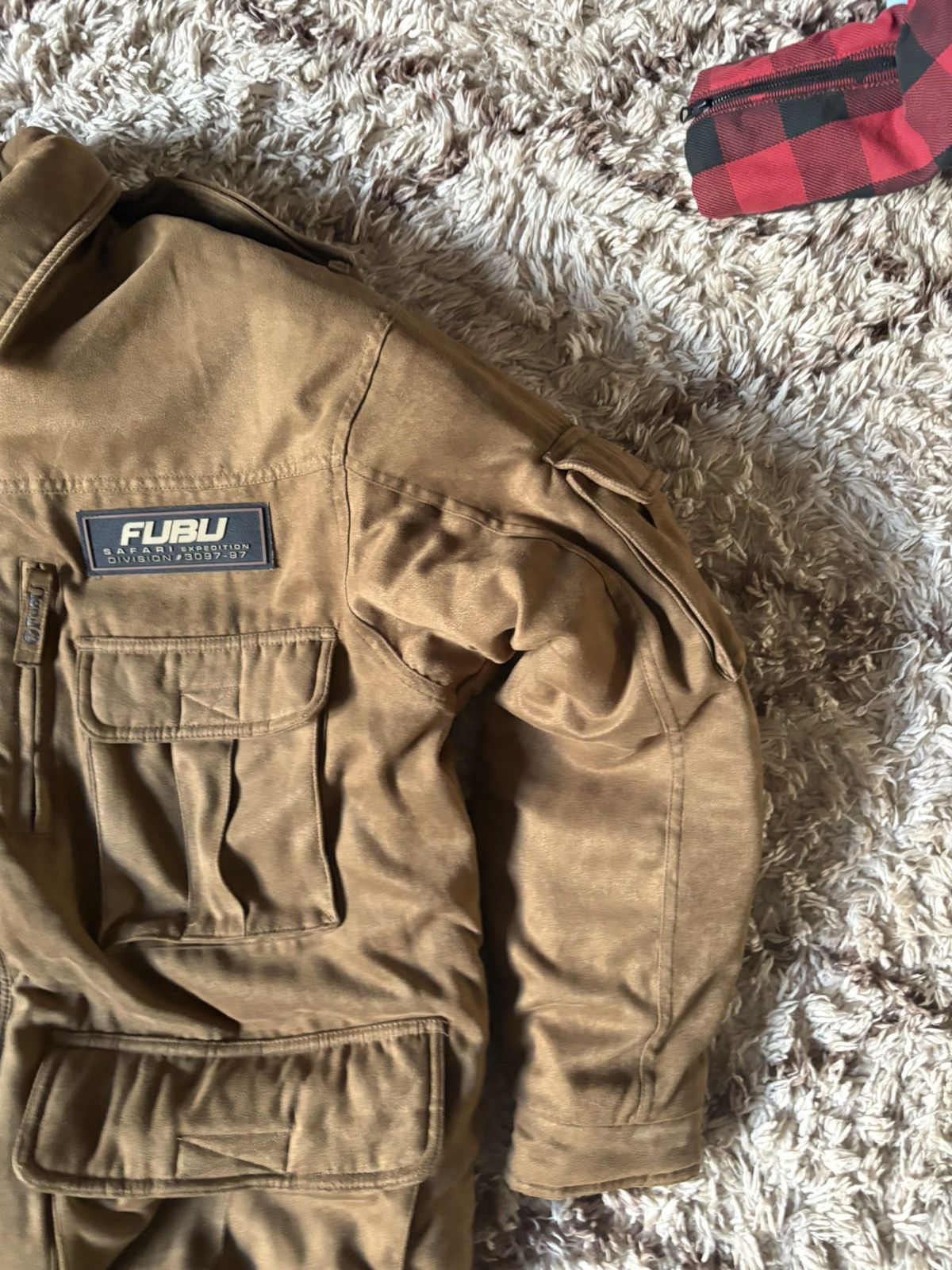Fubu Fubu Safari Expedition Cargo Pocket Jacket Size US XL / EU 56 / 4 - 2 Thumbnail