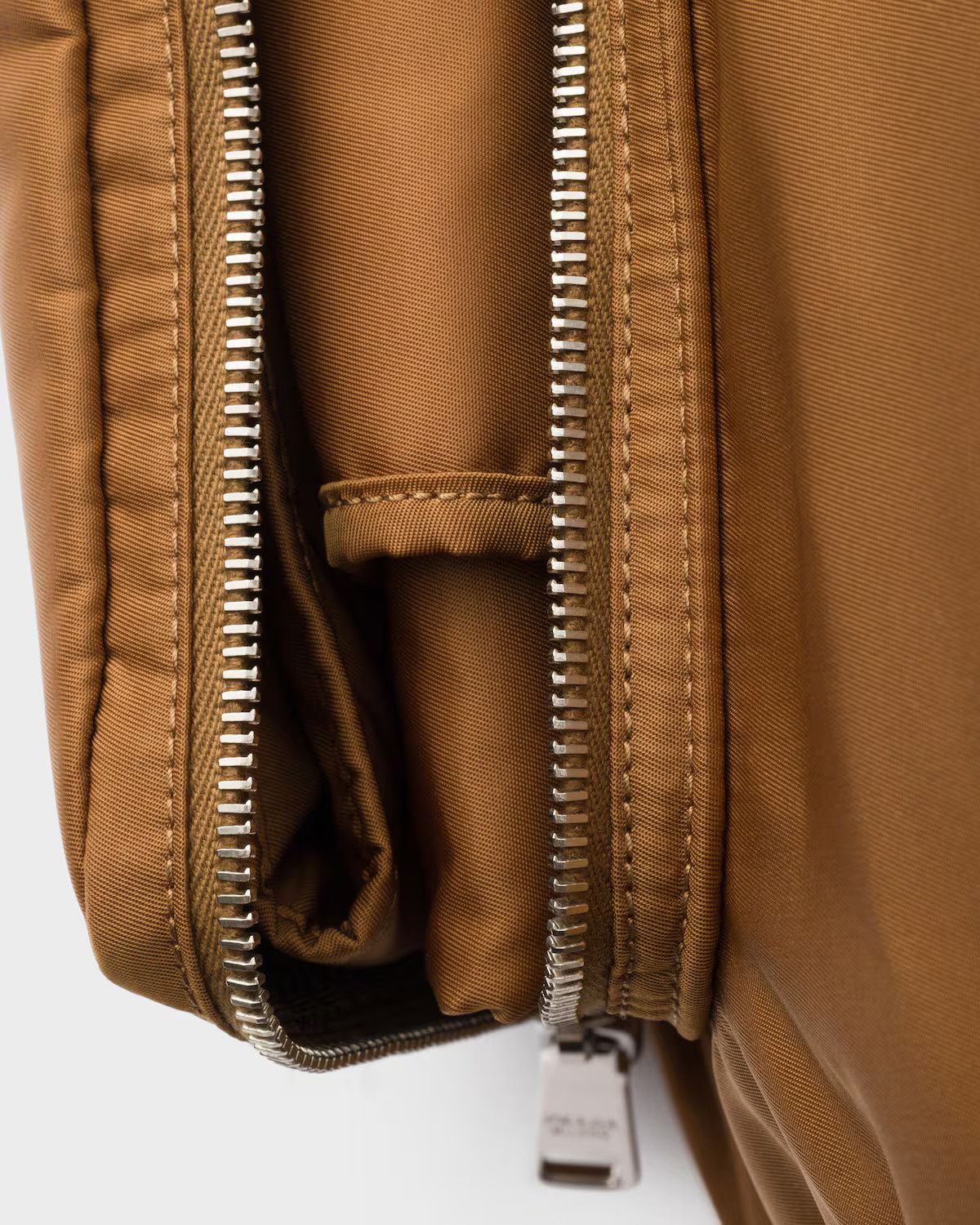 Prada os11x0126 Size: OS / Baby Bag in Re-Nylon in Brown Size ONE SIZE - 6 Thumbnail