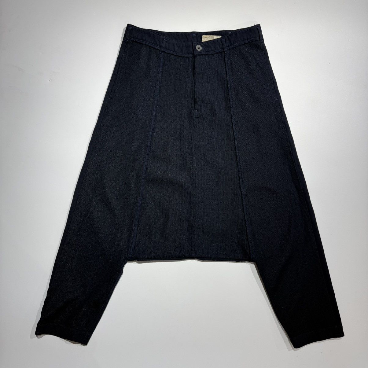 Comme des Garcons Comme des Garçons AD2010 Drop Crotch Pants Size US 32 / EU 48 - 1 Thumbnail