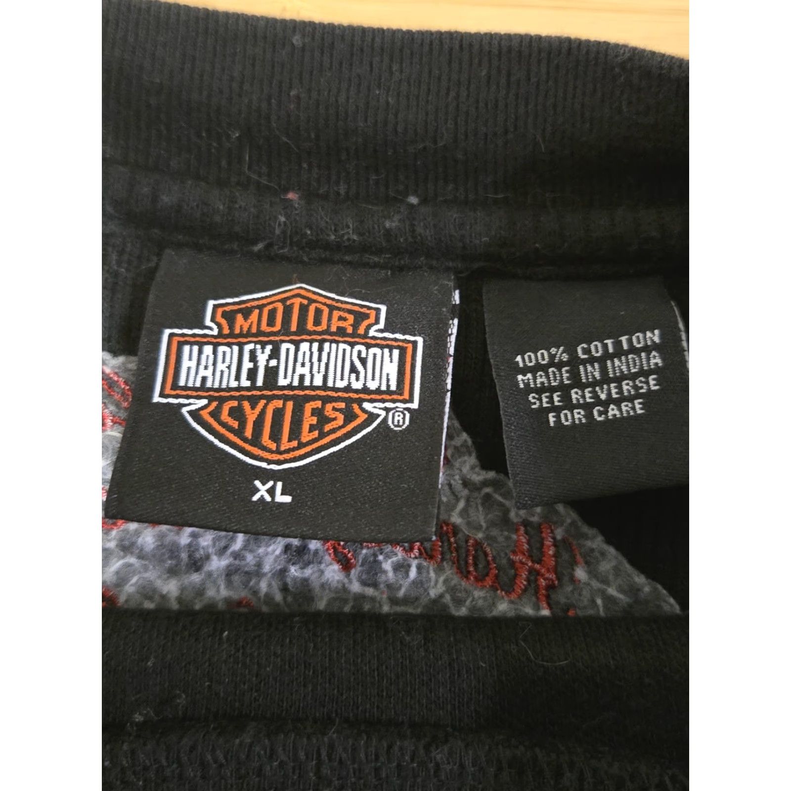Harley Davidson Harley-Davidson Shirt Mens XL Black Long Sleeve Thermal Peninsula Redwood City Size US XL / EU 56 / 4 - 5 Thumbnail