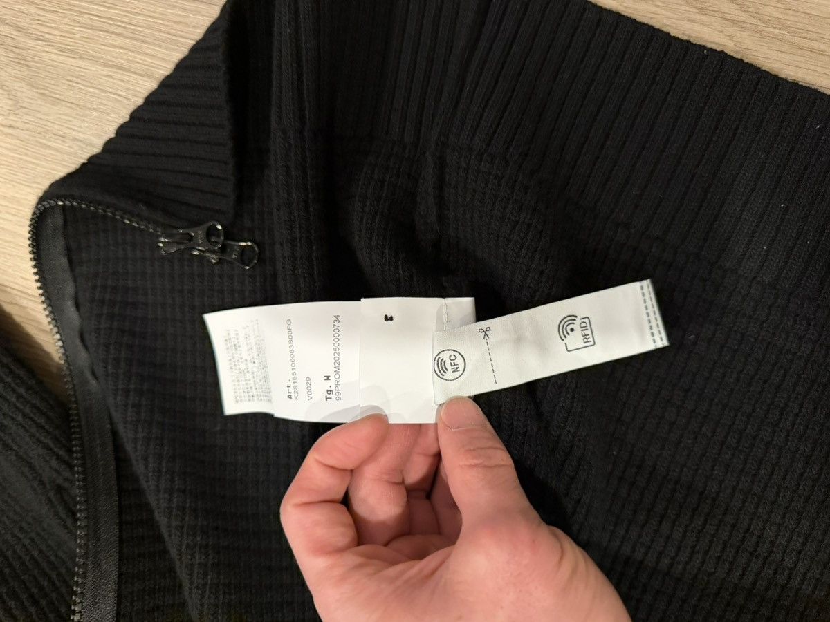 Stone Island Ghost Waffle-Knit Virgin Wool Zip-Up Cardigan Size US M / EU 48-50 / 2 - 8 Thumbnail