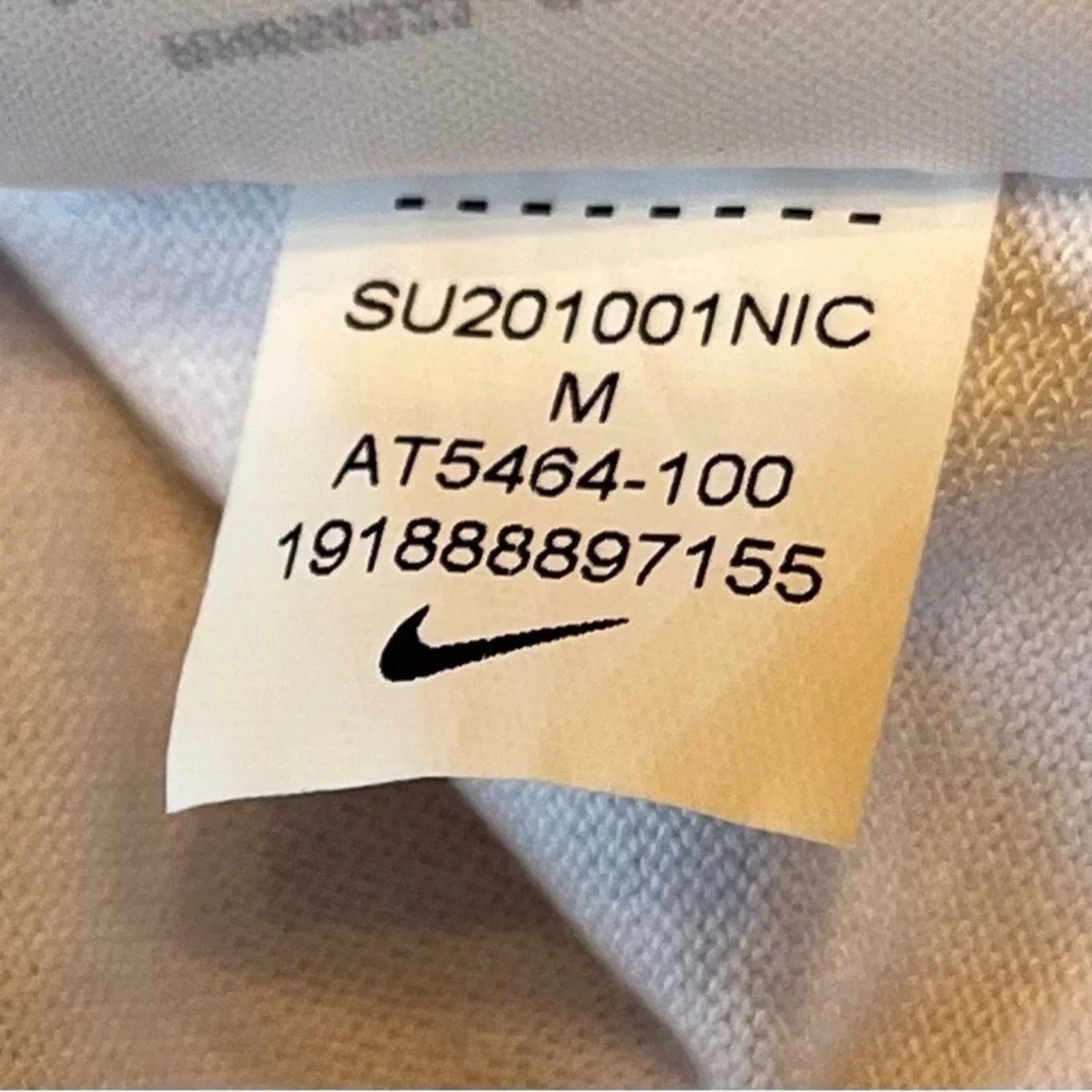 Nike Nike short sleeve white t-shirt, size Medium Size M / US 6-8 / IT 42-44 - 4 Thumbnail