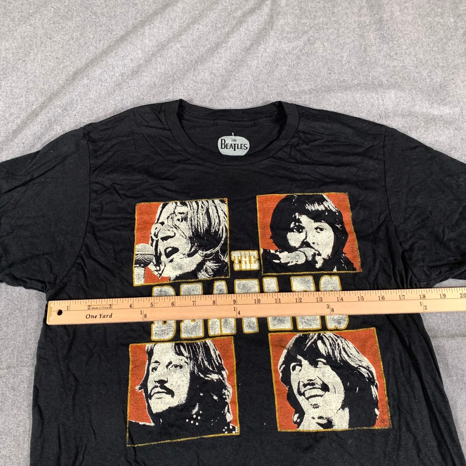 Other The Beatles Shirt Adult Medium Black Casual Short Sleeve Size US M / EU 48-50 / 2 - 4 Thumbnail