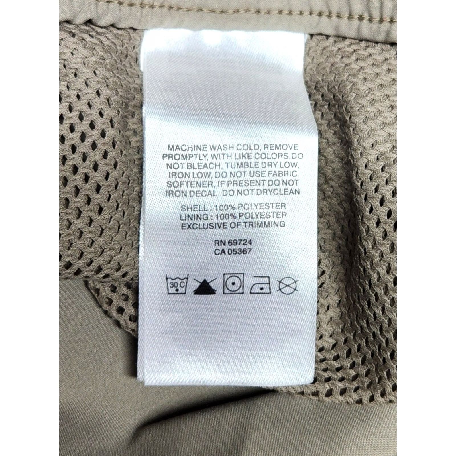 Vintage Columbia Women's Bermuda Shorts Size L/10L Elastic Waist Belted Brown Solid 9in Inseam Quick Dry Moisture Wicking Lightweight Logo Size 32" / US 10 / IT 46 - 6 Thumbnail