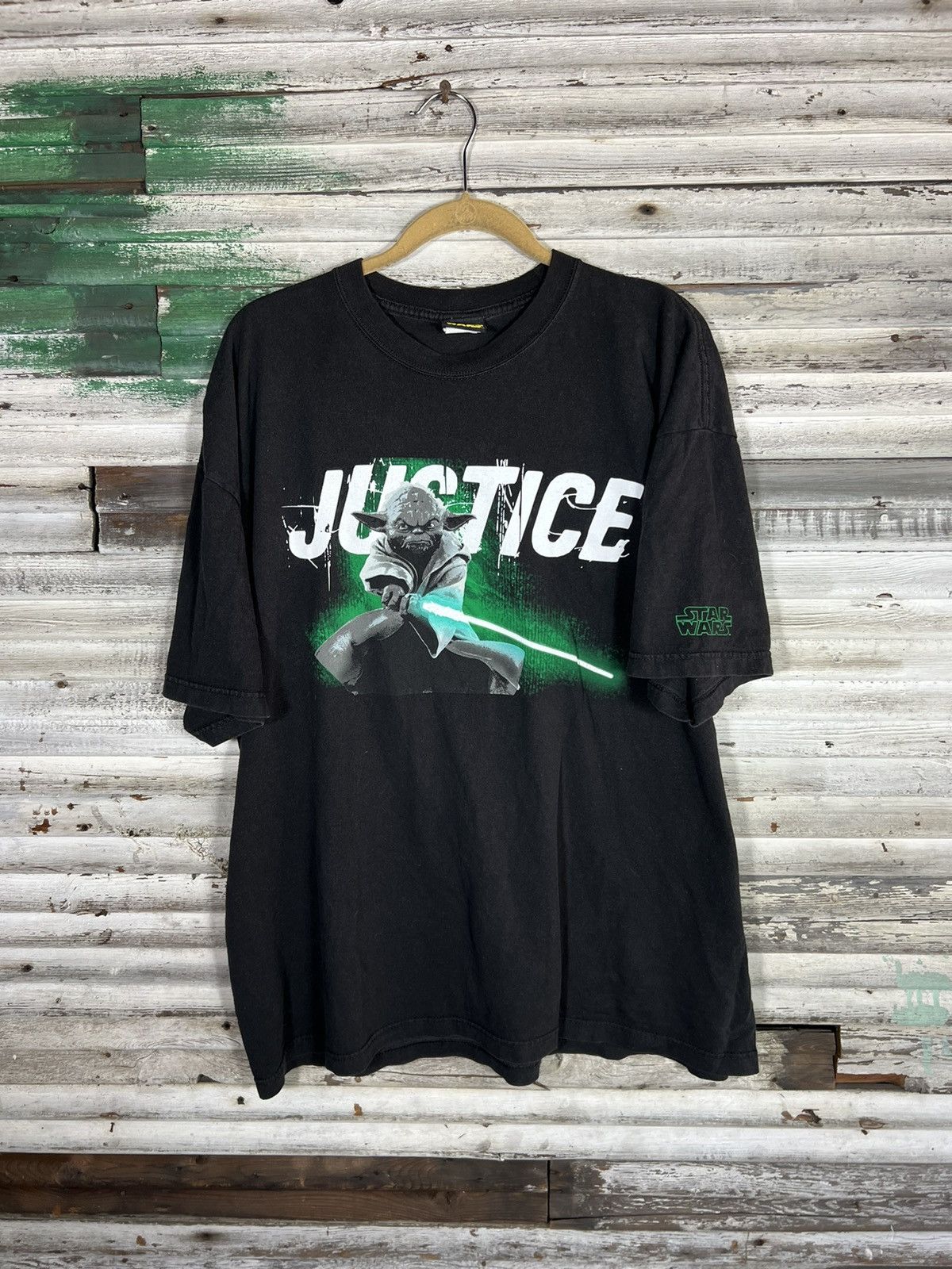 Star Wars × Vintage Vintage Star Wars Yoda Shirt Size US XXL / EU 58 / 5 - 1 Thumbnail