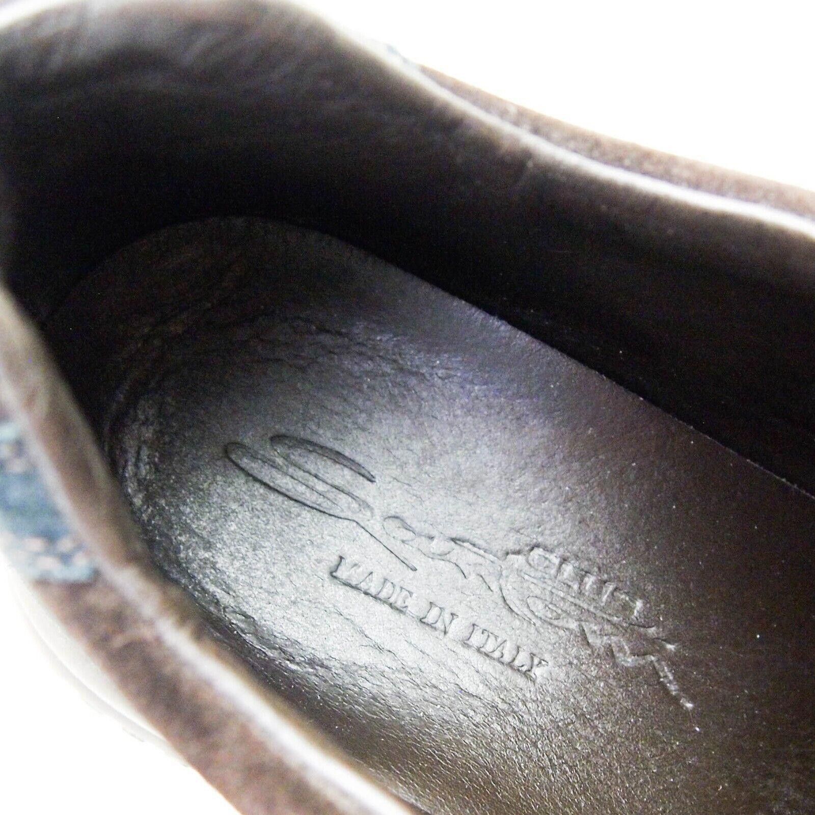 Santoni Santoni Low Top Sneakers Brown Leather Suede EU 42 US 9 Size US 9 / EU 42 - 8 Thumbnail