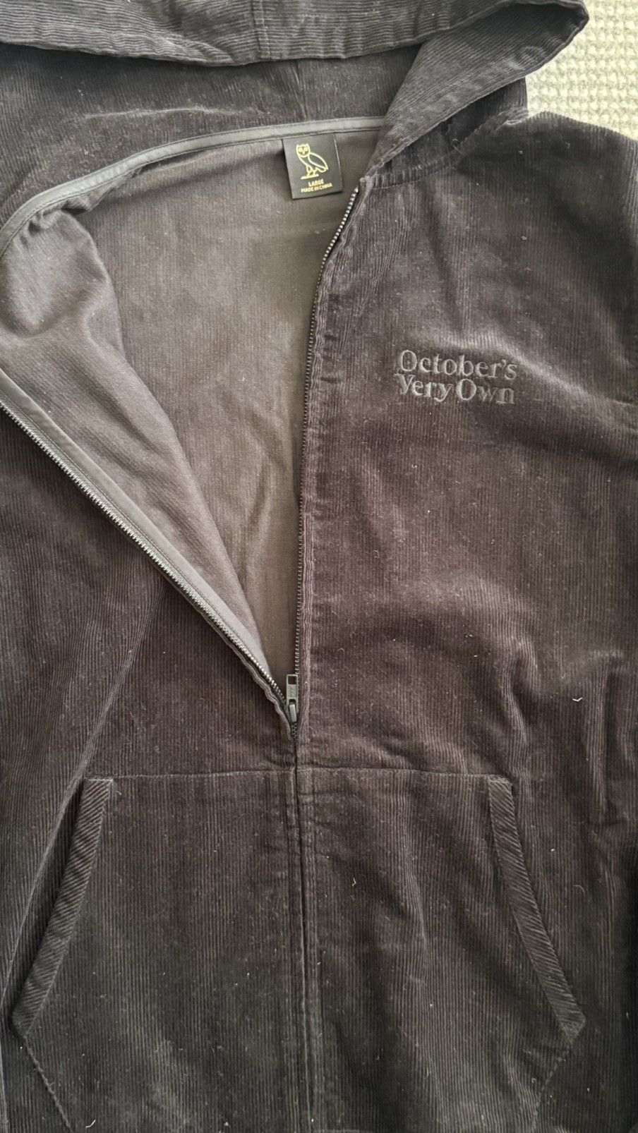 October's Very Own Octobers Very Own Corduroy Luxury Zip Up Limited Drop Size US L / EU 52-54 / 3 - 2 Thumbnail