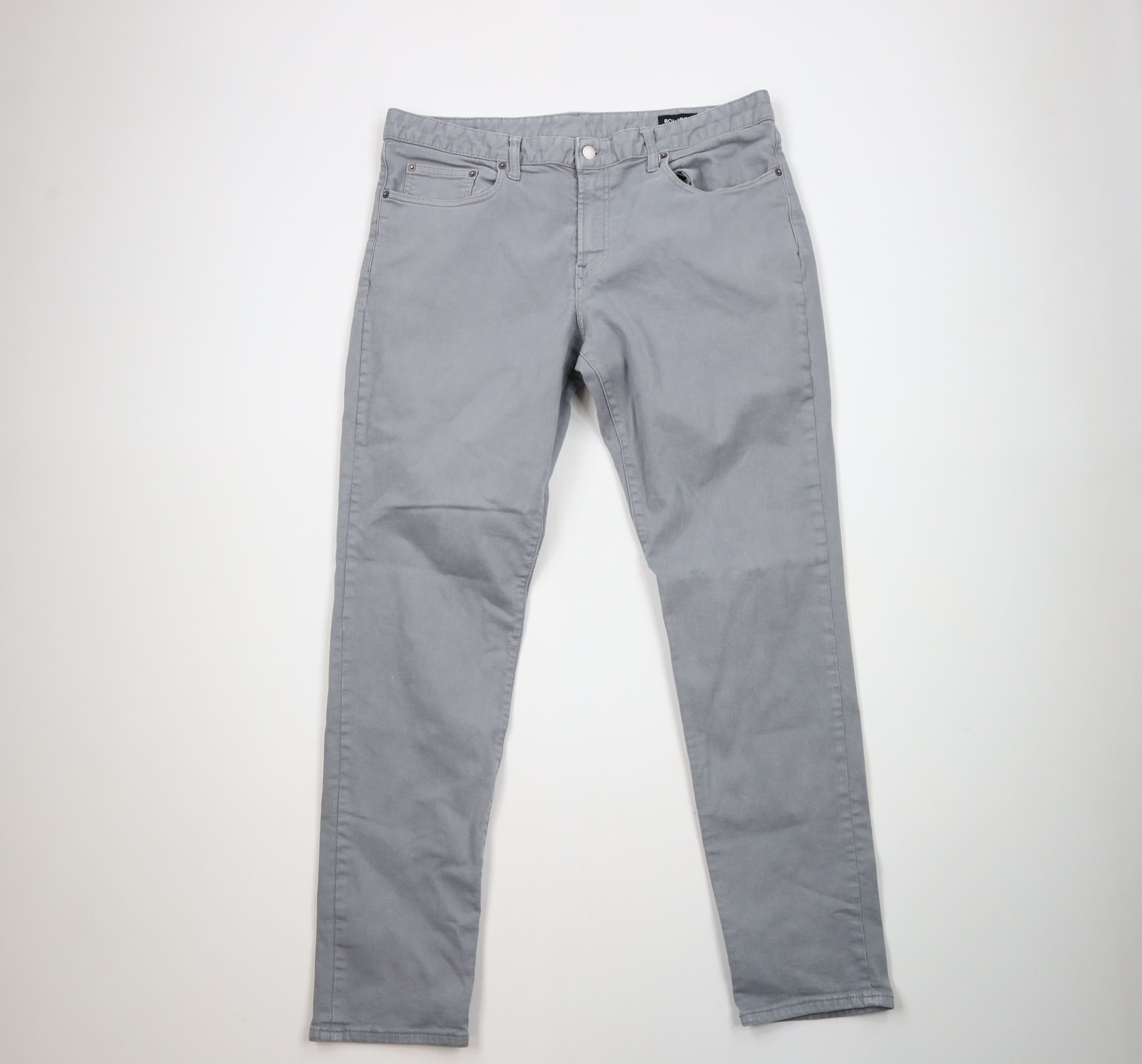 Bonobos × Vintage Bonobos Stretch Slim Tapered Leg Denim Jeans Pants Gray Size US 38 / EU 54 - 1 Thumbnail