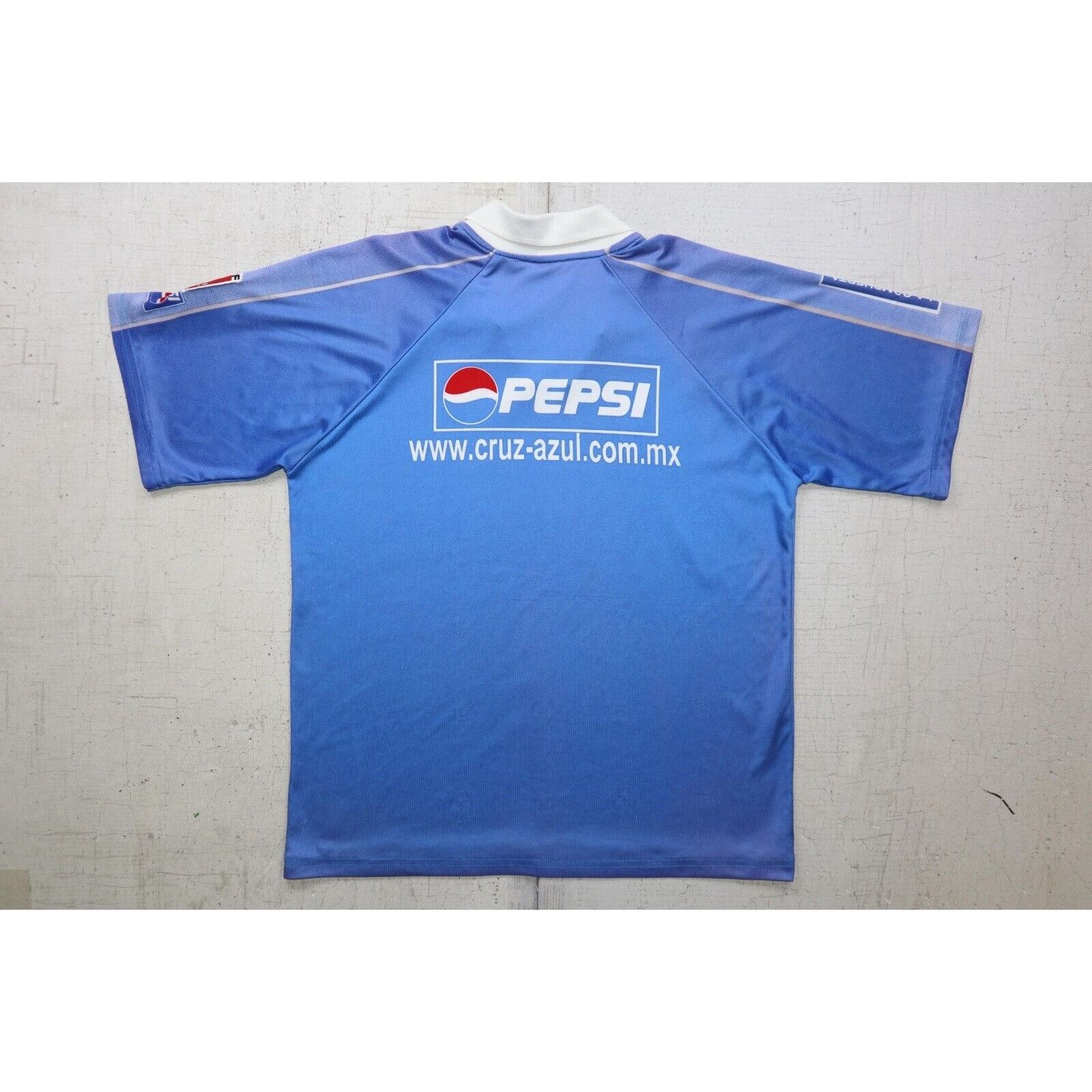 Fila RARE Vintage Fila Cruz Azul Jersey Club Deportivo Cruz Azul Size US XL / EU 56 / 4 - 2 Thumbnail