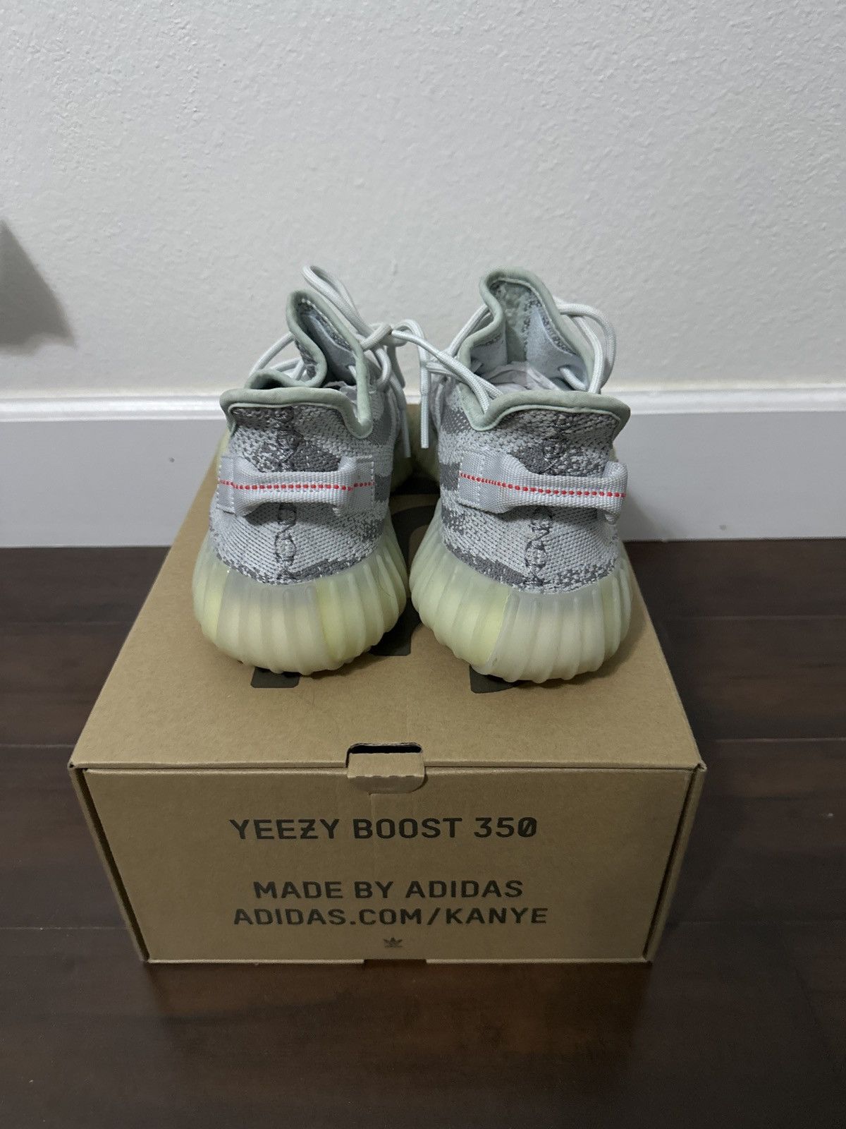 Adidas × Kanye West × Yeezy Yeezy Blue Tint size 9 Size US 9 / EU 42 - 4 Thumbnail