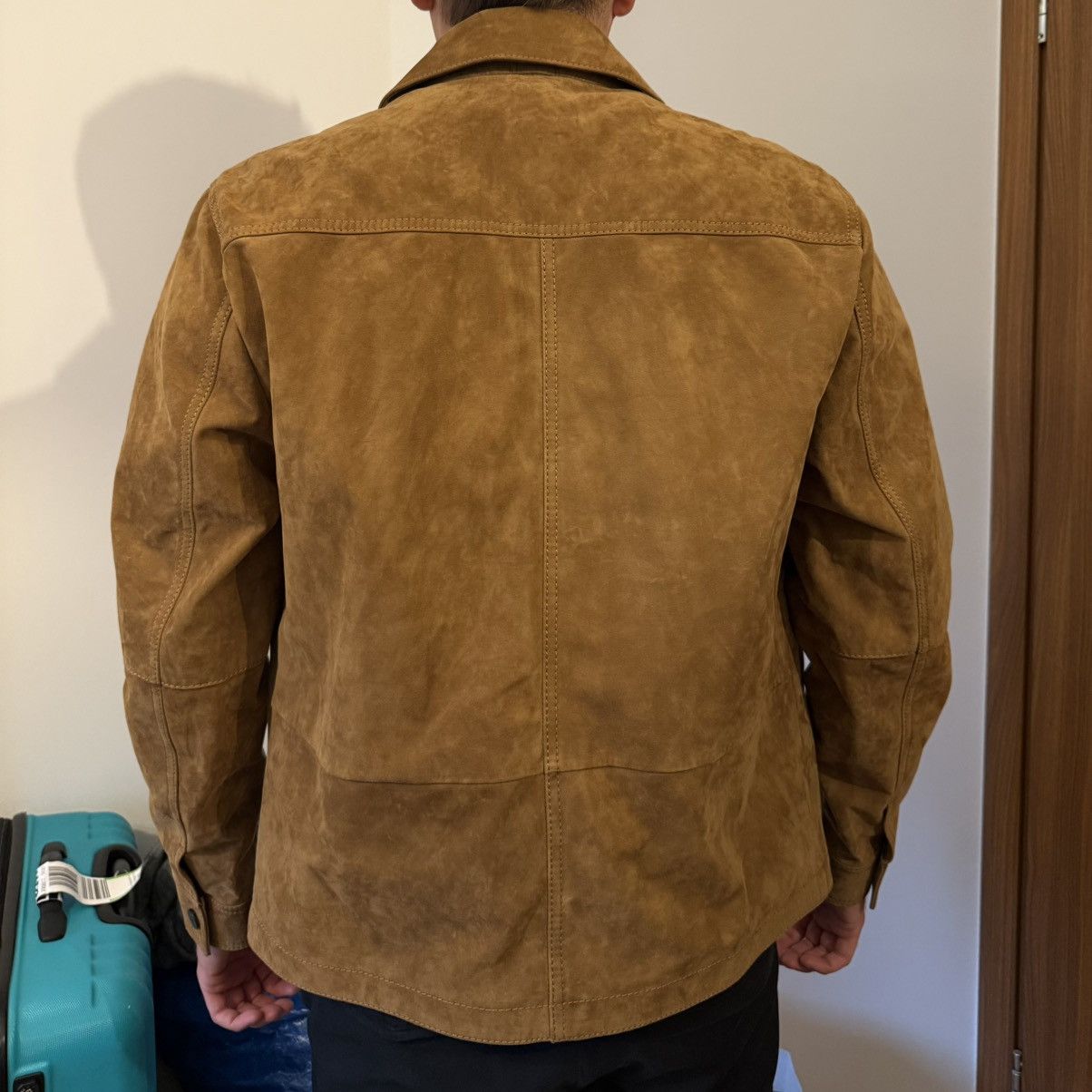 Michael Kors Suede leather jacket elegant Size US M / EU 48-50 / 2 - 2 Thumbnail