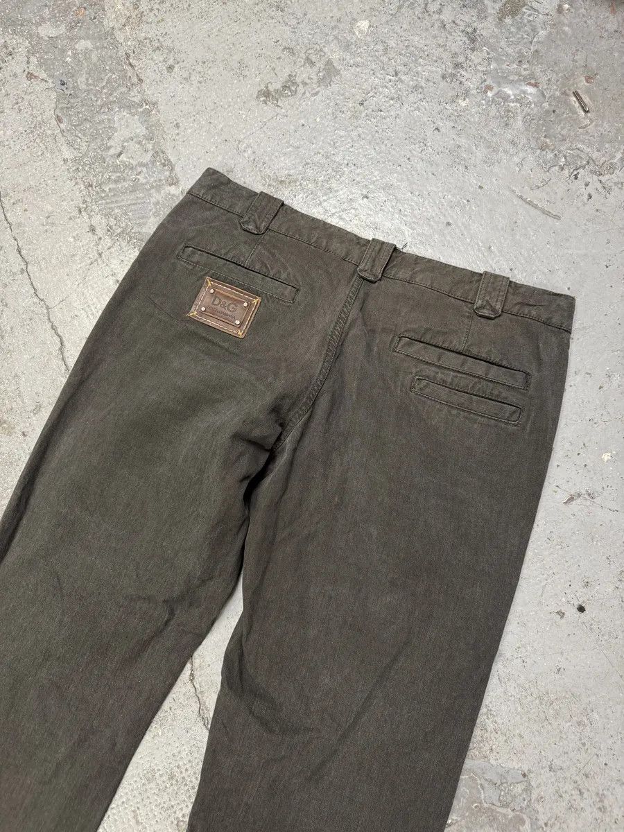 Dolce & Gabbana SS2008 Dolce & Gabbana Olive Grey Multi Pockets Pants Size US 34 / EU 50 - 7 Thumbnail