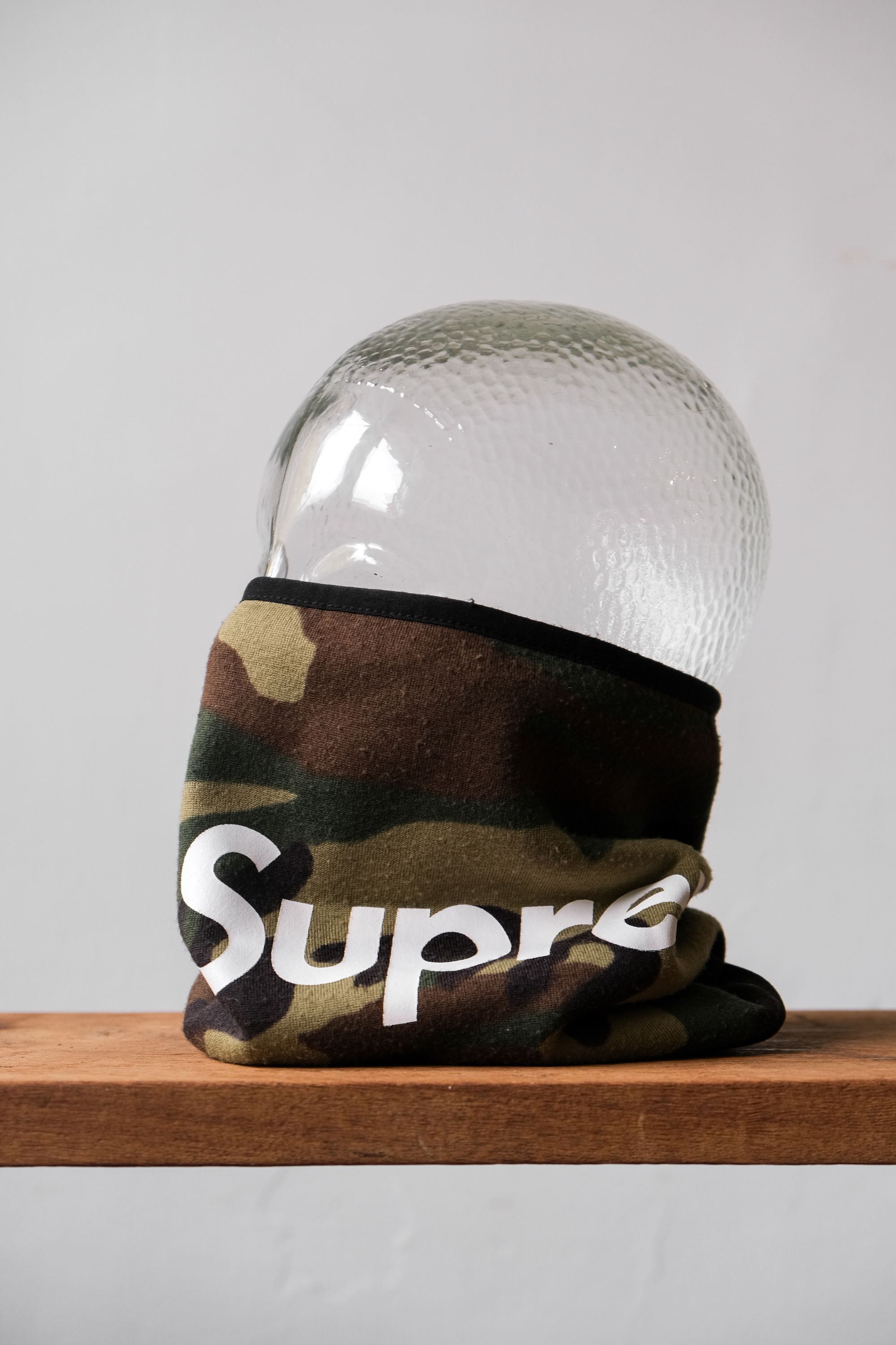 image of Supreme 15A/w Fleece Neck Gaiter Camo, Men's