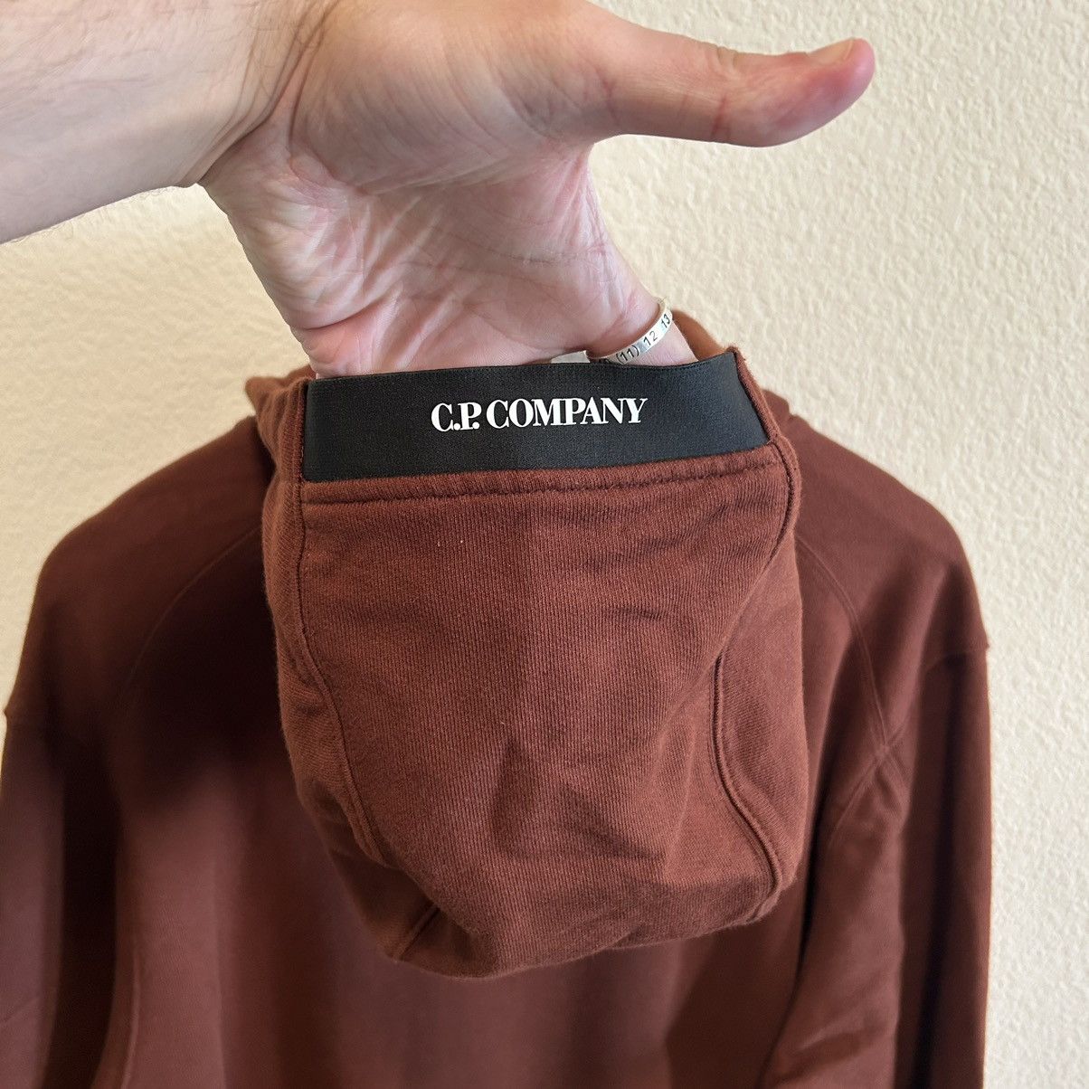 C.P. Company CP Company Raised Diagonal Lens Hoodie Size US L / EU 52-54 / 3 - 3 Thumbnail