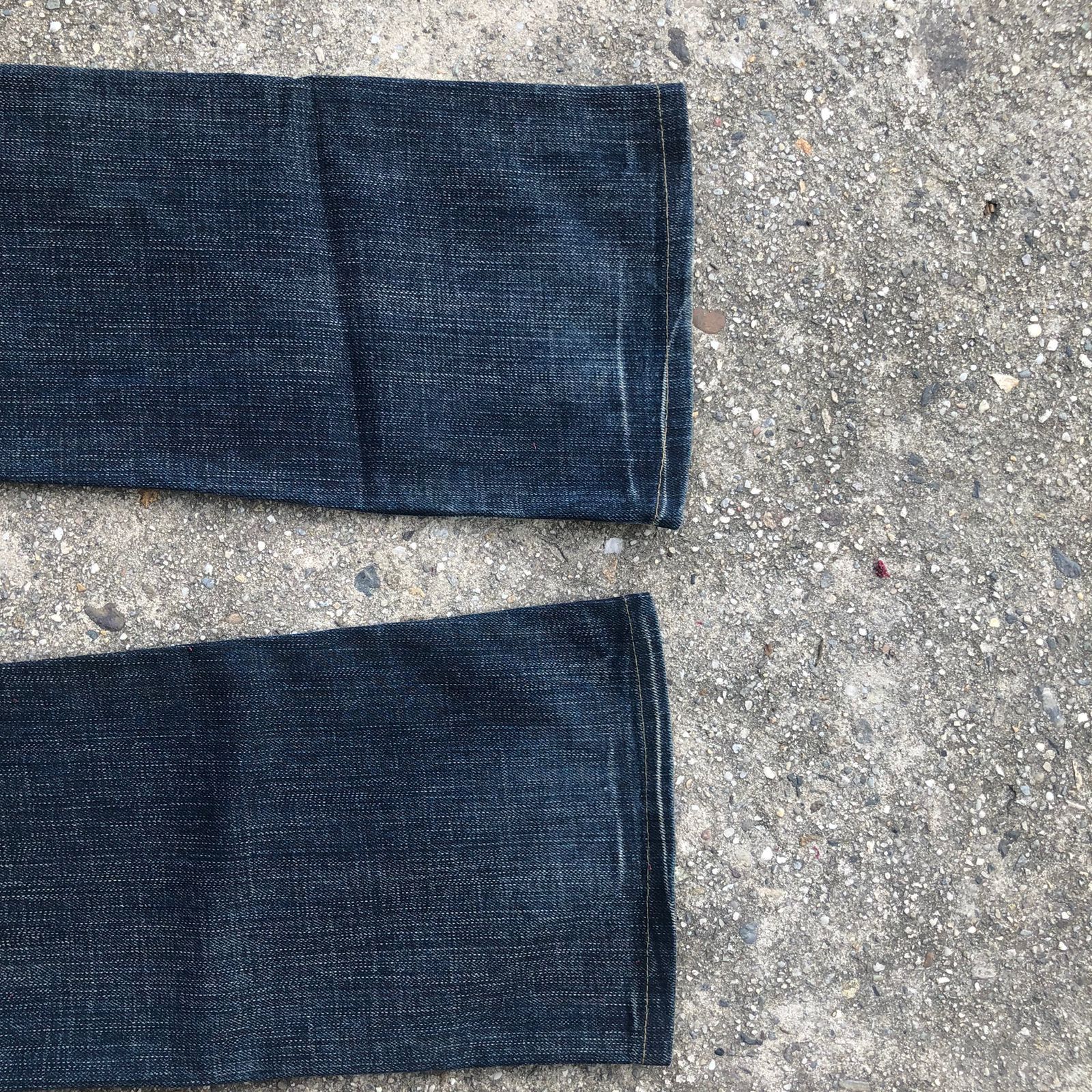 Tete Homme Tete Homme Distressed Flared Jeans Size US 31 - 4 Thumbnail