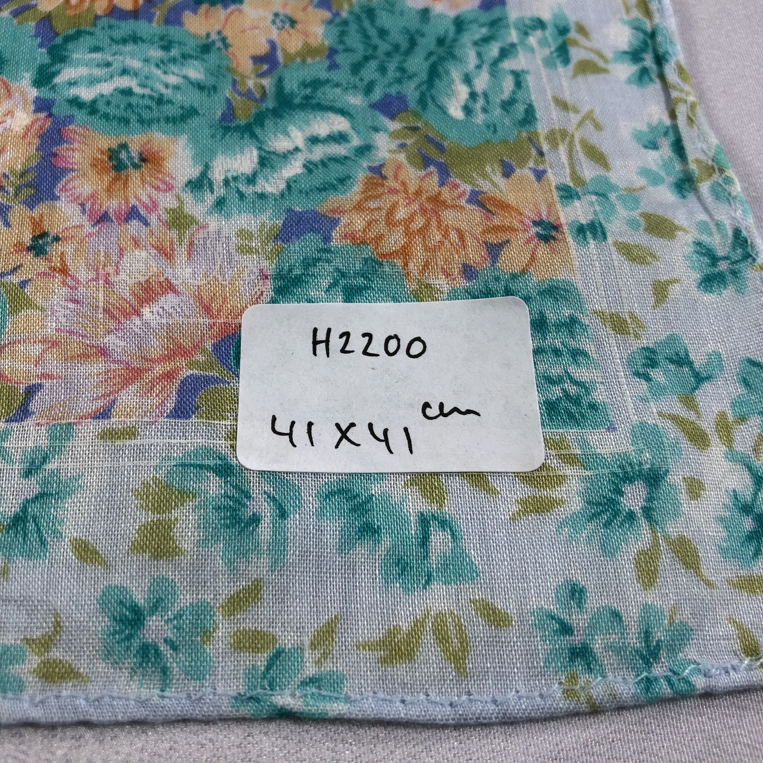 Vintage Pierre Balmain Floral Handkerchief Neckerchief Bandana H2200 Size ONE SIZE - 5 Thumbnail