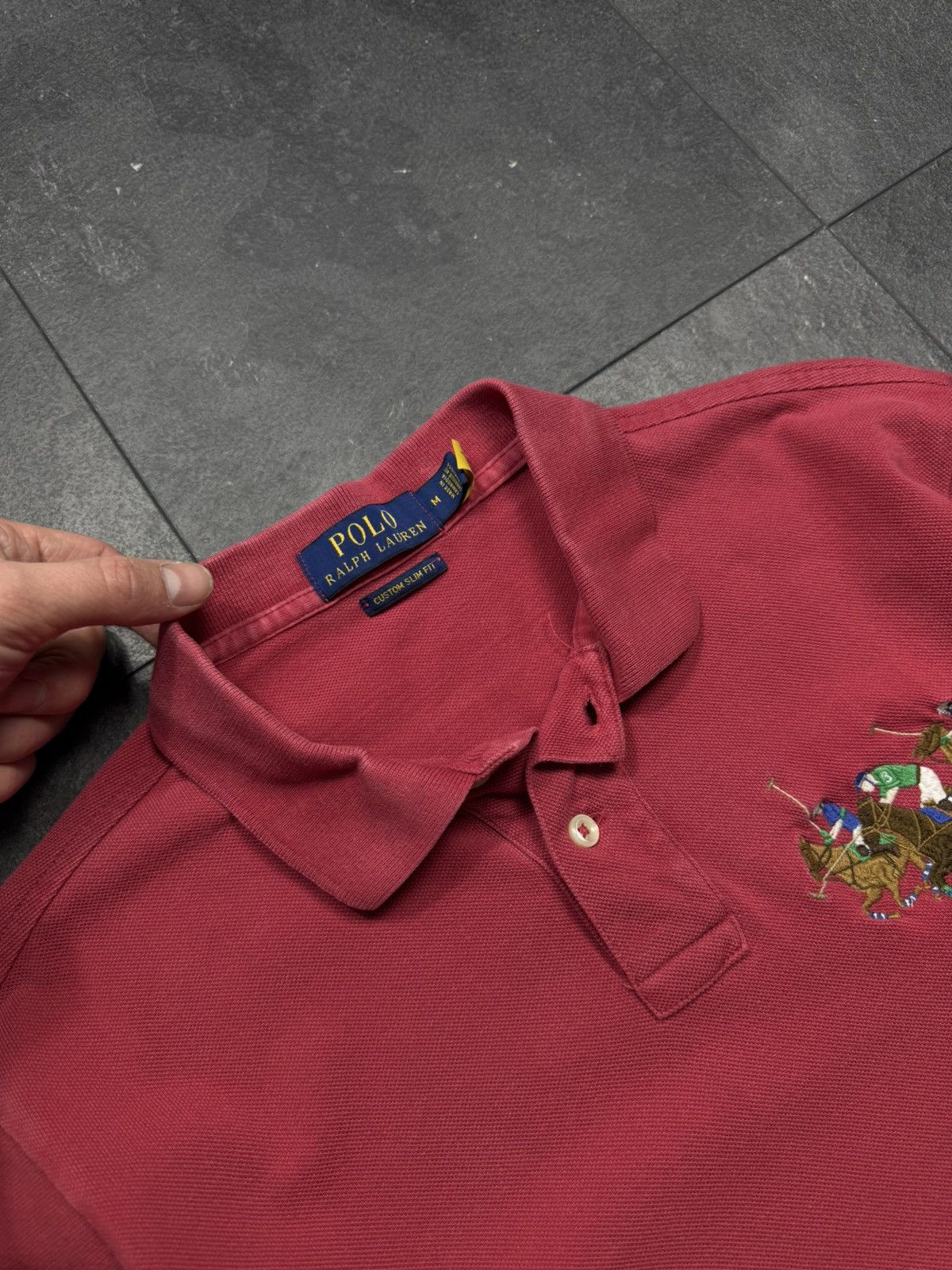 Polo Ralph Lauren × Streetwear × Vintage Vintage polo Ralph Lauren big pony polo Size US M / EU 48-50 / 2 - 2 Thumbnail