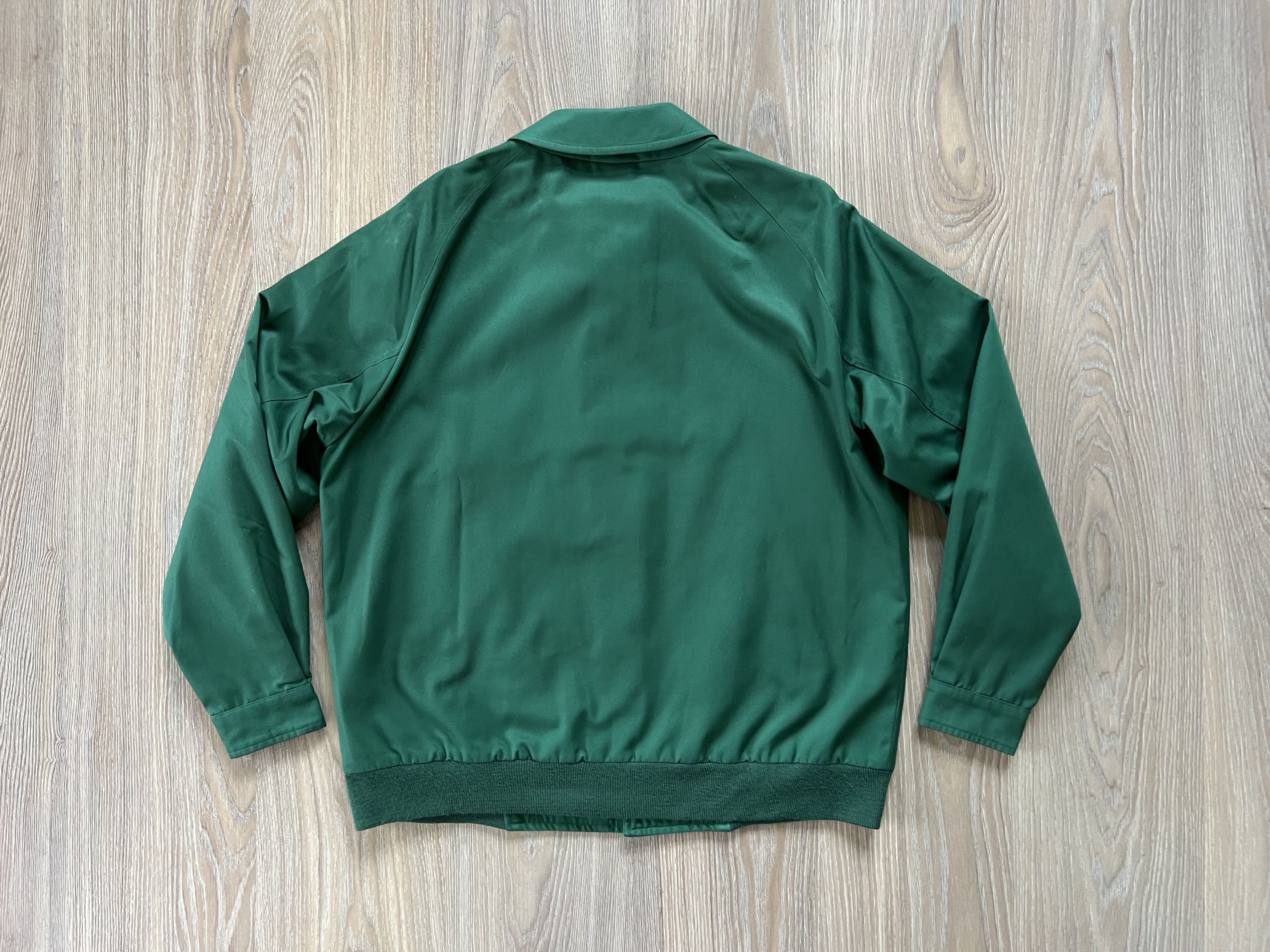 Burberry Vintage Rare Burberrys Green Bomber Jacket Size US S / EU 44-46 / 1 - 3 Thumbnail