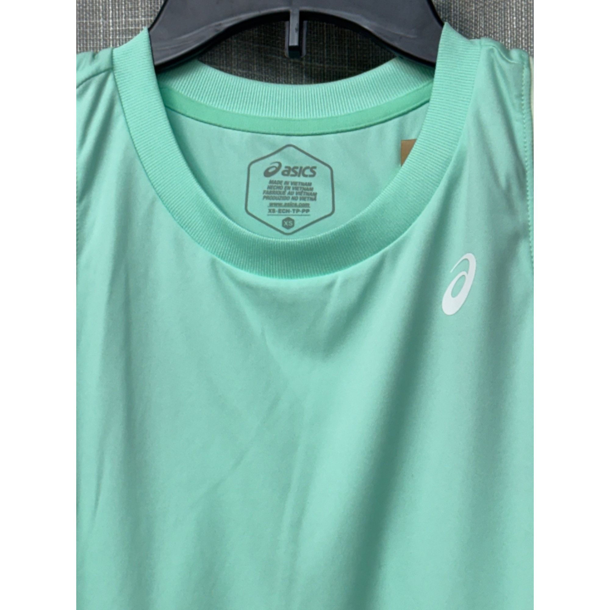 Asics ASICS Women’s Court Piping tank, Fresh Ice, Sz. XS Size XS / US 0-2 / IT 36-38 - 10 Thumbnail