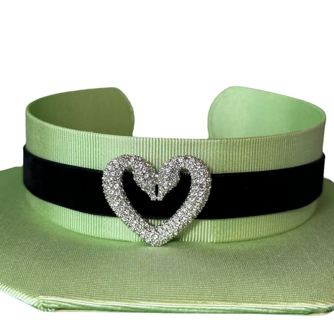 Swarovski Swarovski Una choker Swan Heart, White, Rhodium plated Size ONE SIZE - 6 Thumbnail