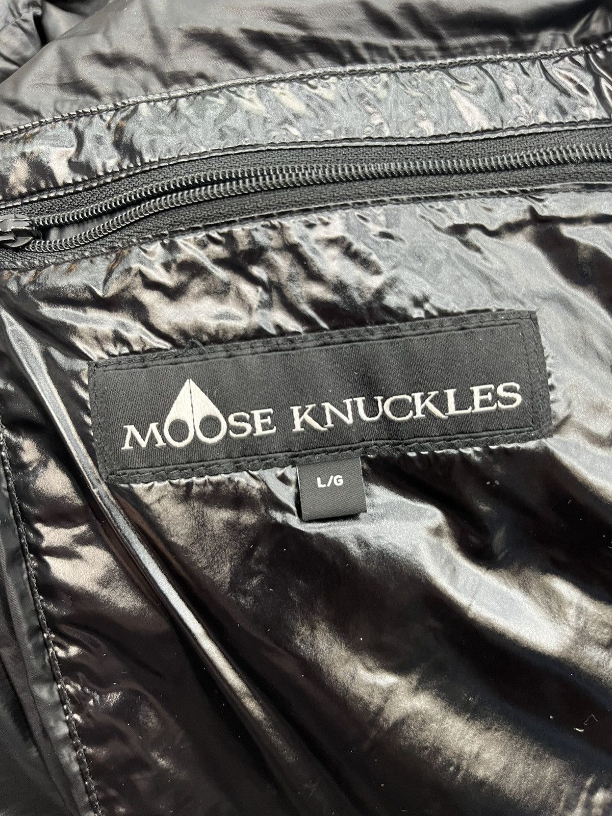 Moose Knuckles Moose Knuckle Men's Dugald Quilted Puffer Jacket Black Size US L / EU 52-54 / 3 - 5 Thumbnail