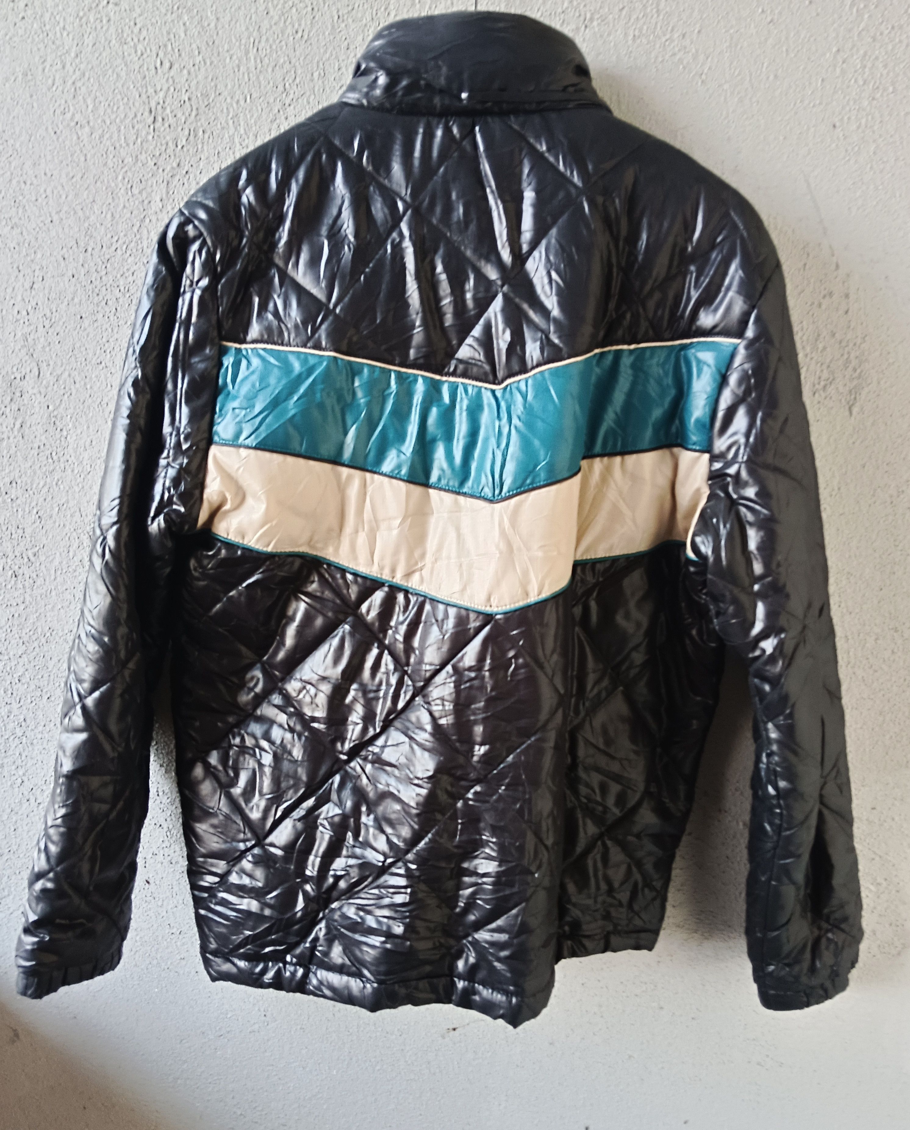 Hang Ten × Vintage Vintage HANG TEN Winter Zipper Jacket Striped Size M Size US M / EU 48-50 / 2 - 4 Thumbnail