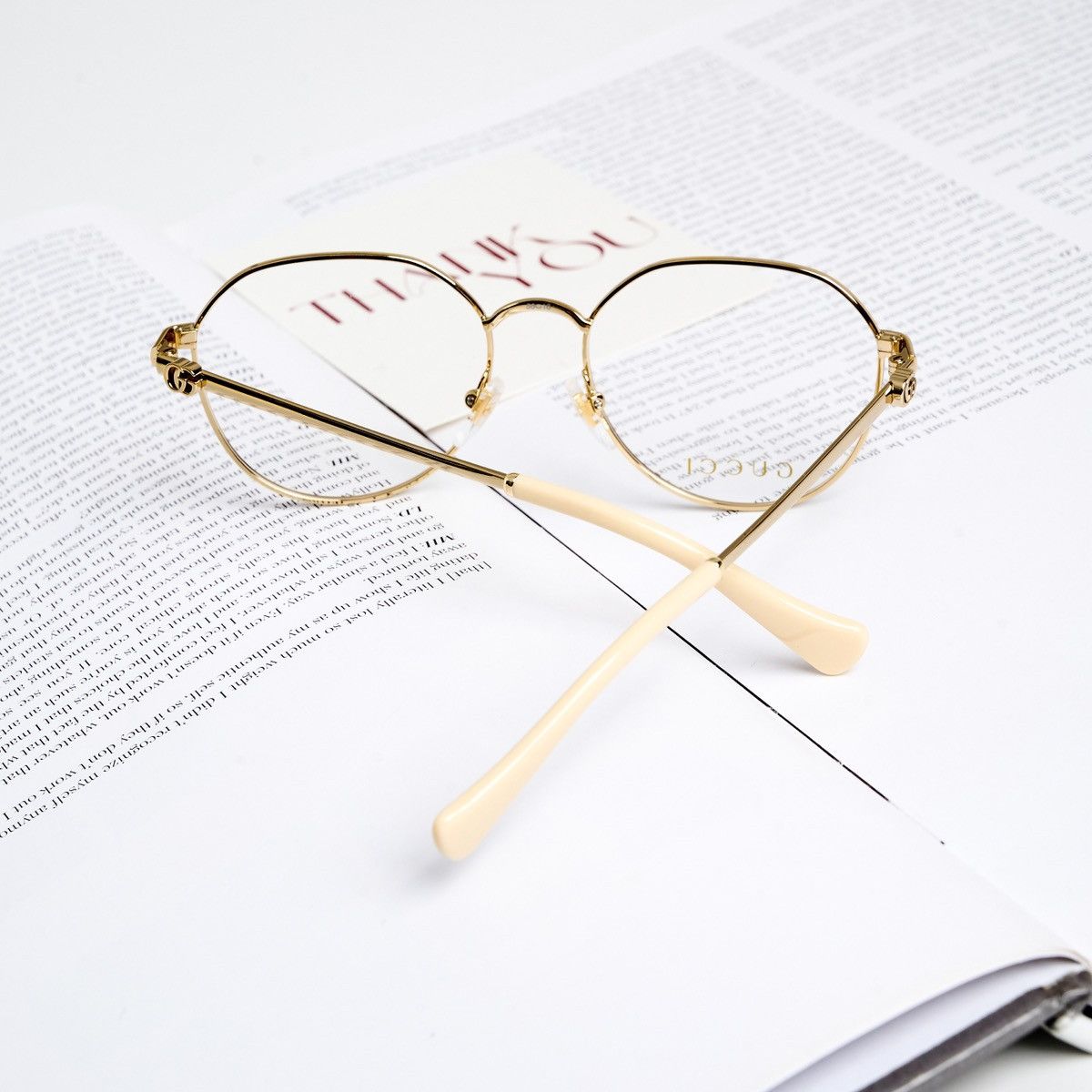 Gucci GUCCI GG1145O 001 GLASSES Size ONE SIZE - 7 Thumbnail