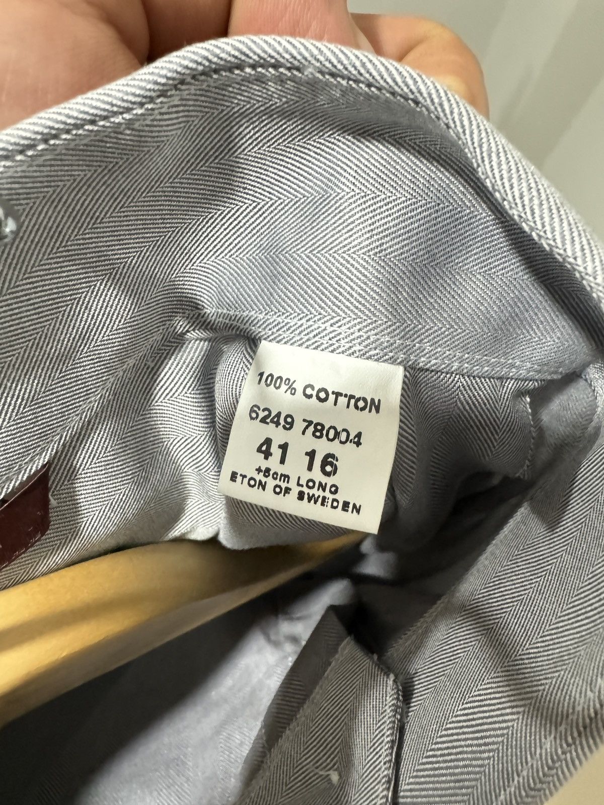 Eton Men’s Dress Shirt Eton Size 52R - 4 Thumbnail