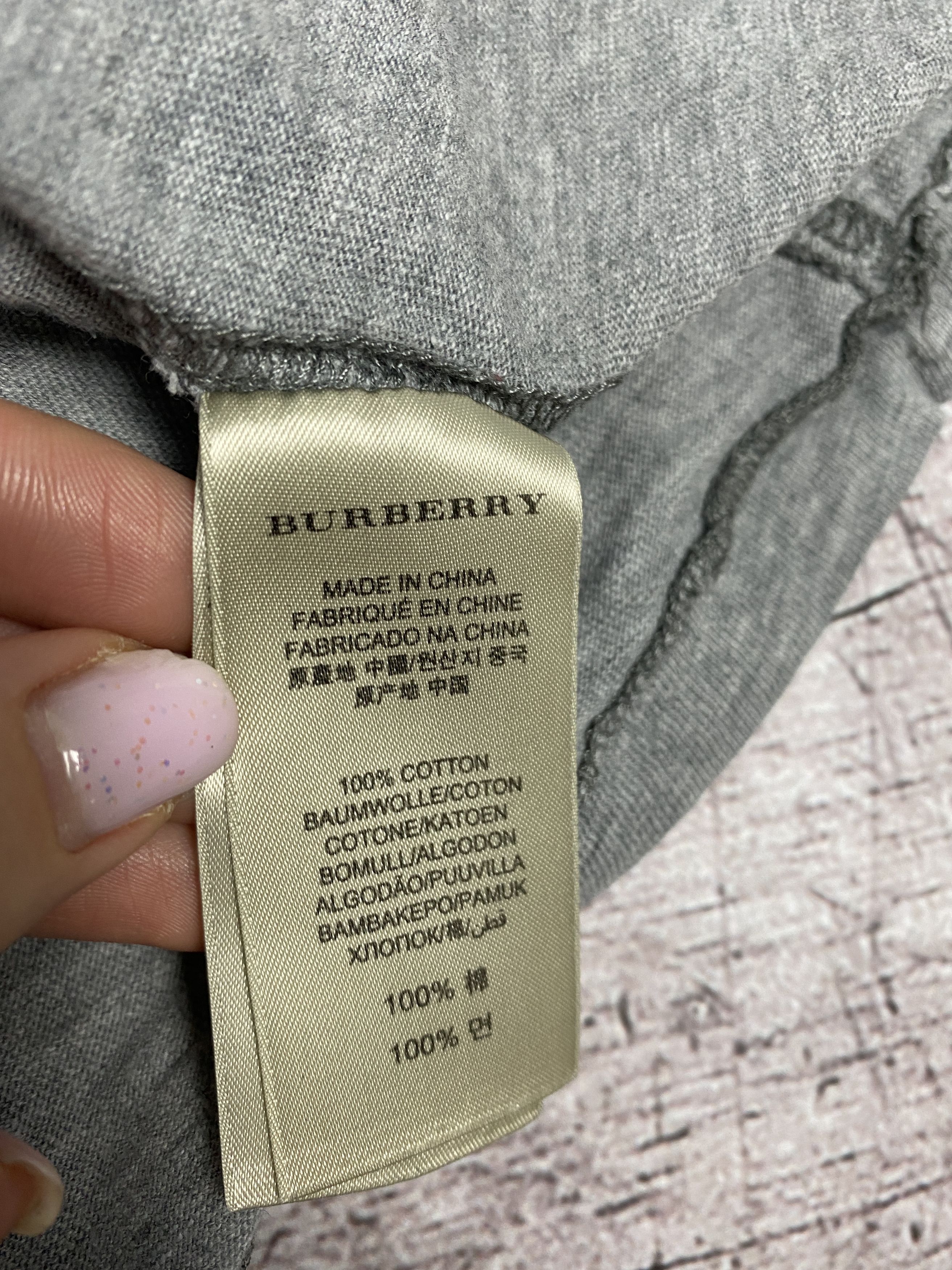 Burberry × Vintage Burberry Brit Vintage t-shirt tee Size US M / EU 48-50 / 2 - 6 Thumbnail