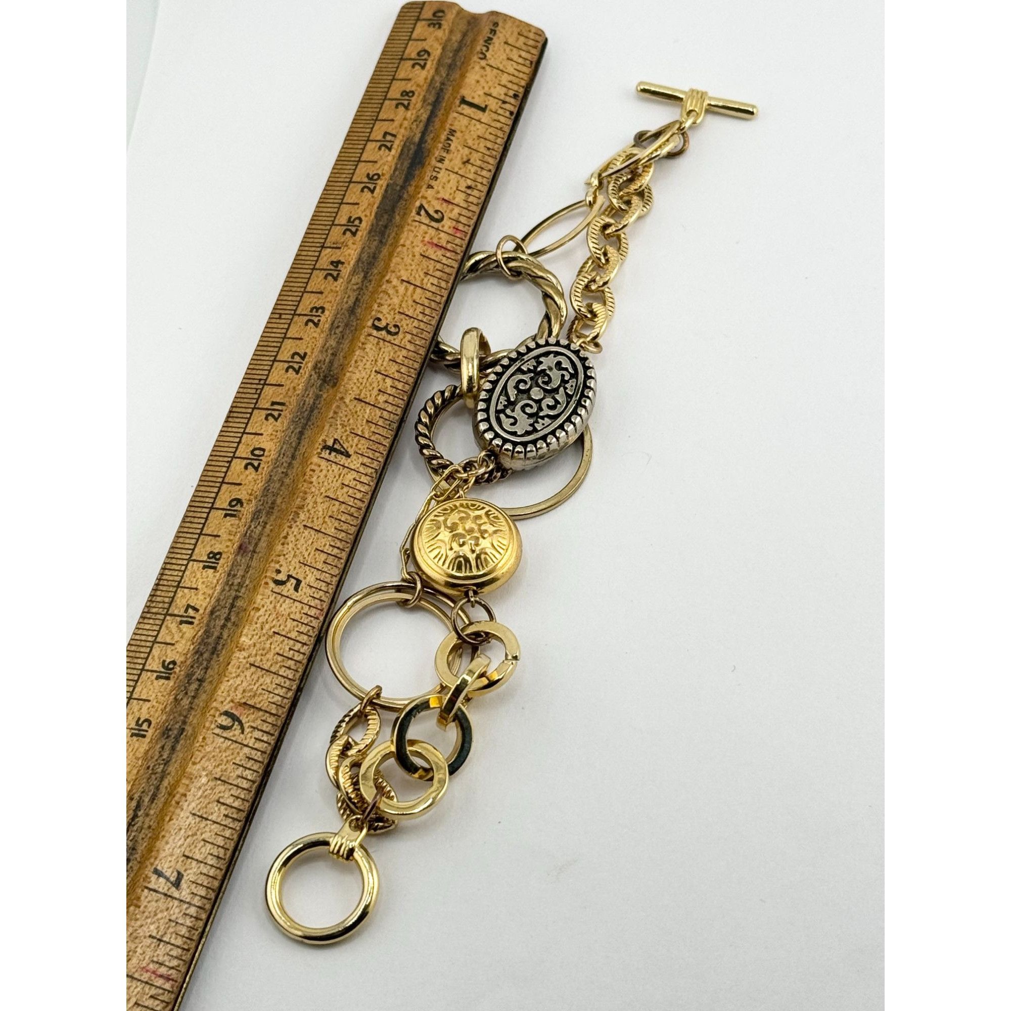Vintage Vintage multi chain bracelet Size ONE SIZE - 4 Thumbnail