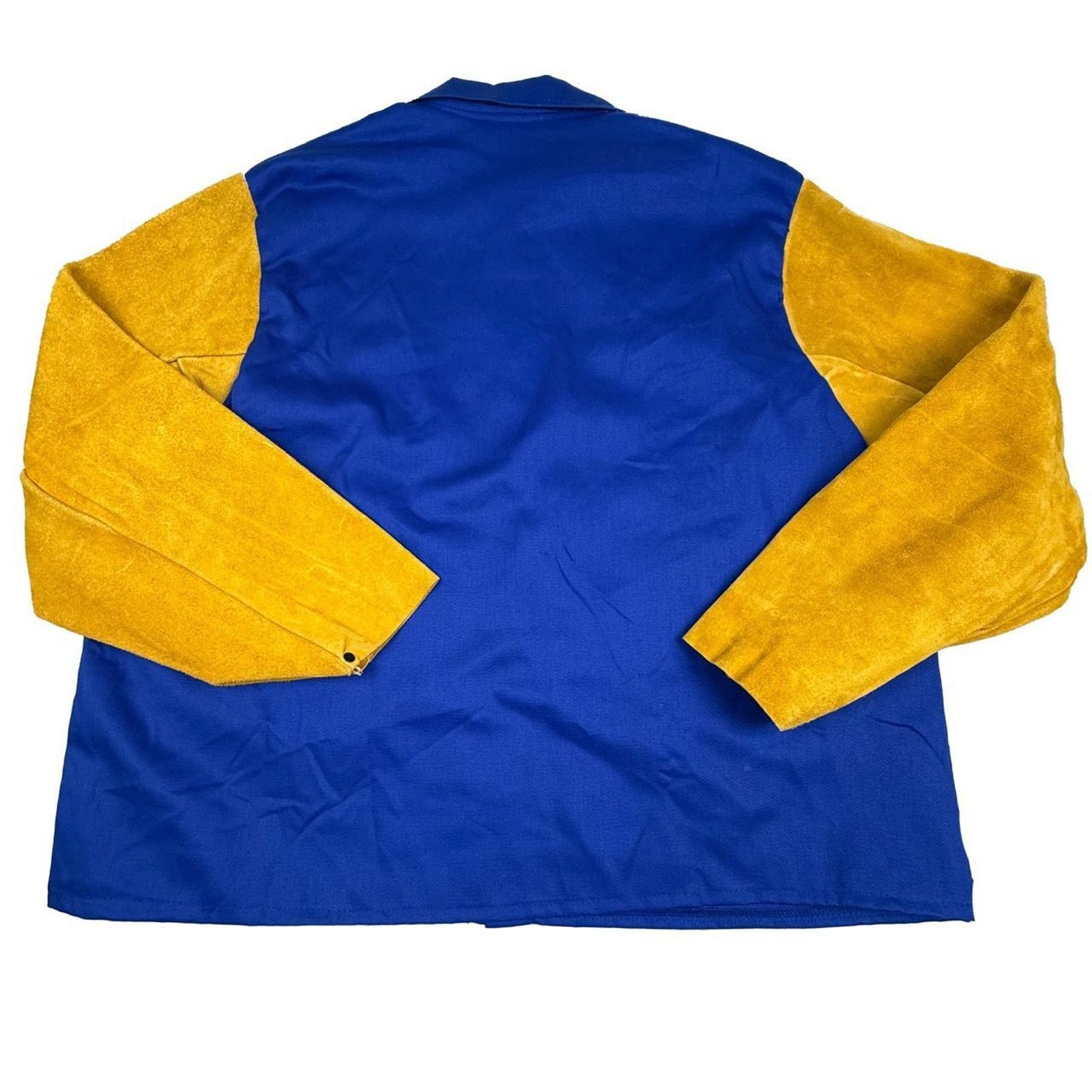 Other True vintage navy fighter pilot leather sleeve yellow jacket Size US XXL / EU 58 / 5 - 2 Thumbnail