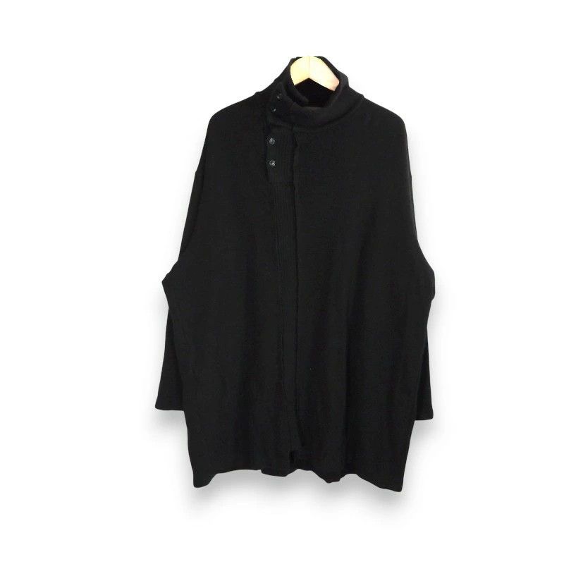 Yohji Yamamoto YOHJI YAMAMOTO POUR HOMME 20aw RIB SWITCHING CARDIGAN Size US L / EU 52-54 / 3 - 1 Thumbnail