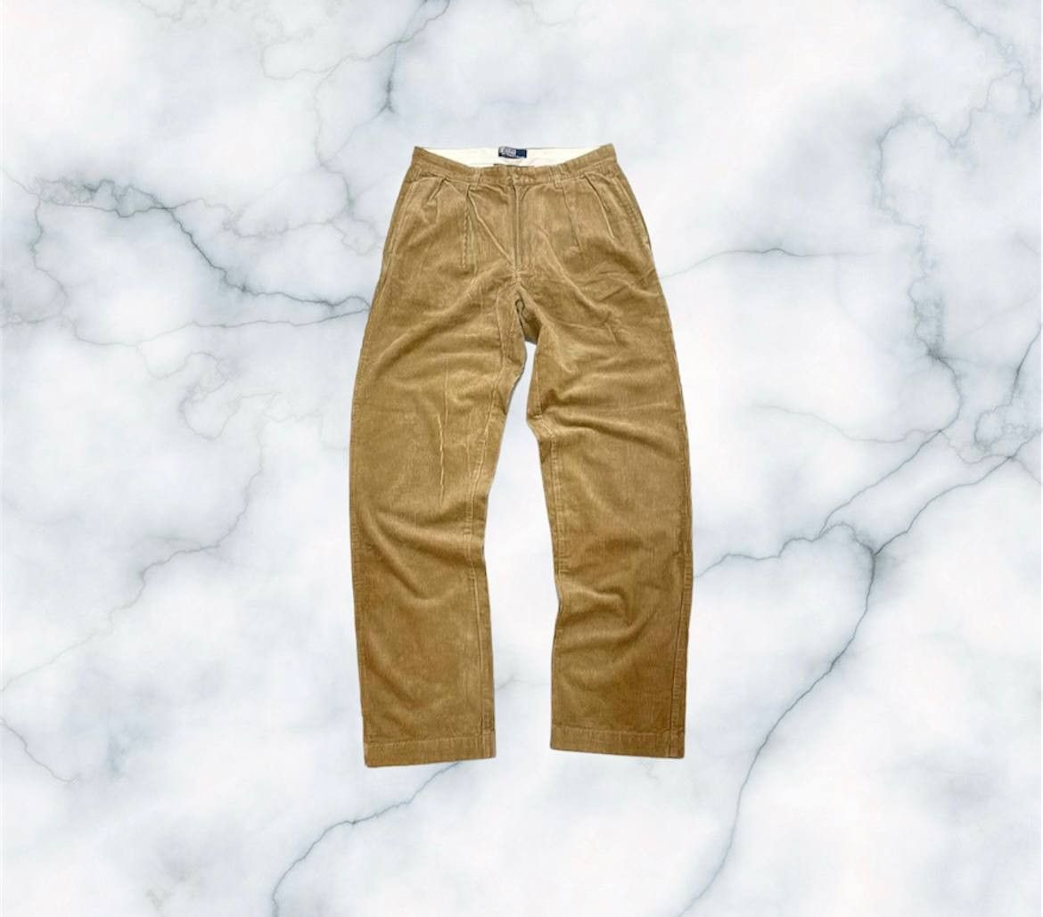 image of Corduroi Club x Polo Ralph Lauren Corduroy Vintage Polo Ralph Laurent Chino Pants in Beige (Size 32