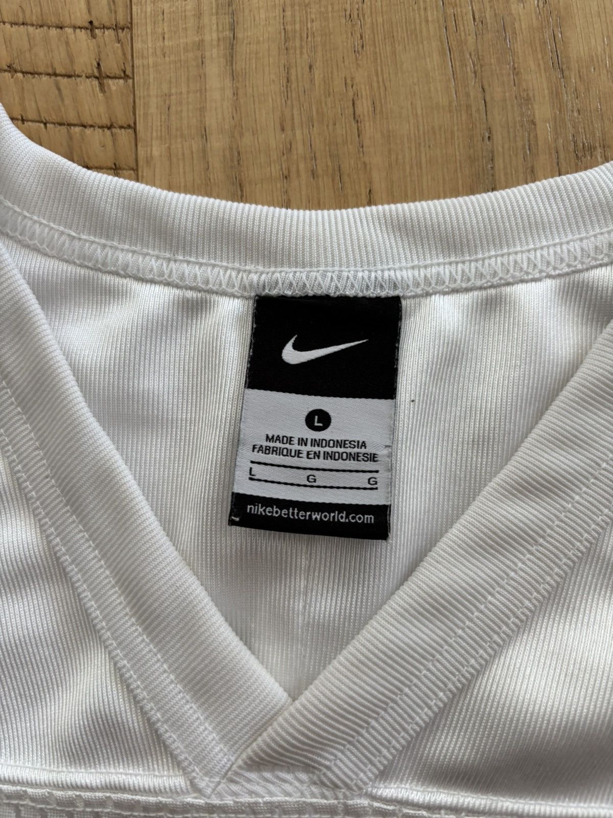 Nike × Vintage Team Nike Football Jersey Size US L / EU 52-54 / 3 - 3 Thumbnail