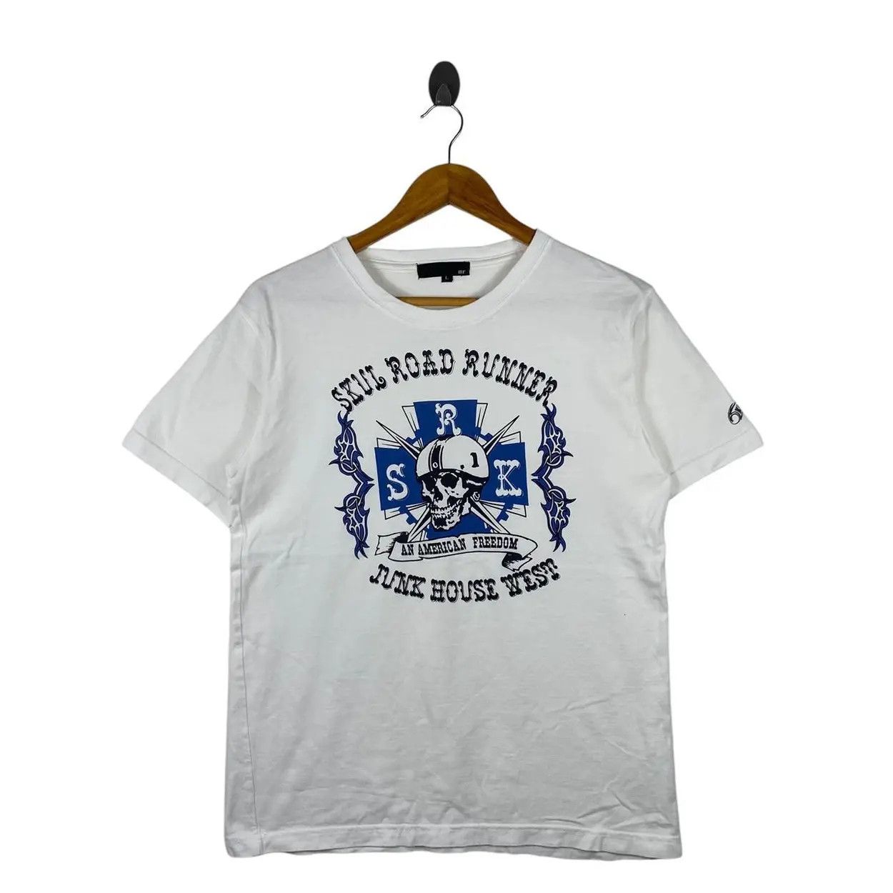 Other SKULL ROAD RUNNER Tattoo Bones Tee Shirt Top Size US L / EU 52-54 / 3 - 1 Thumbnail