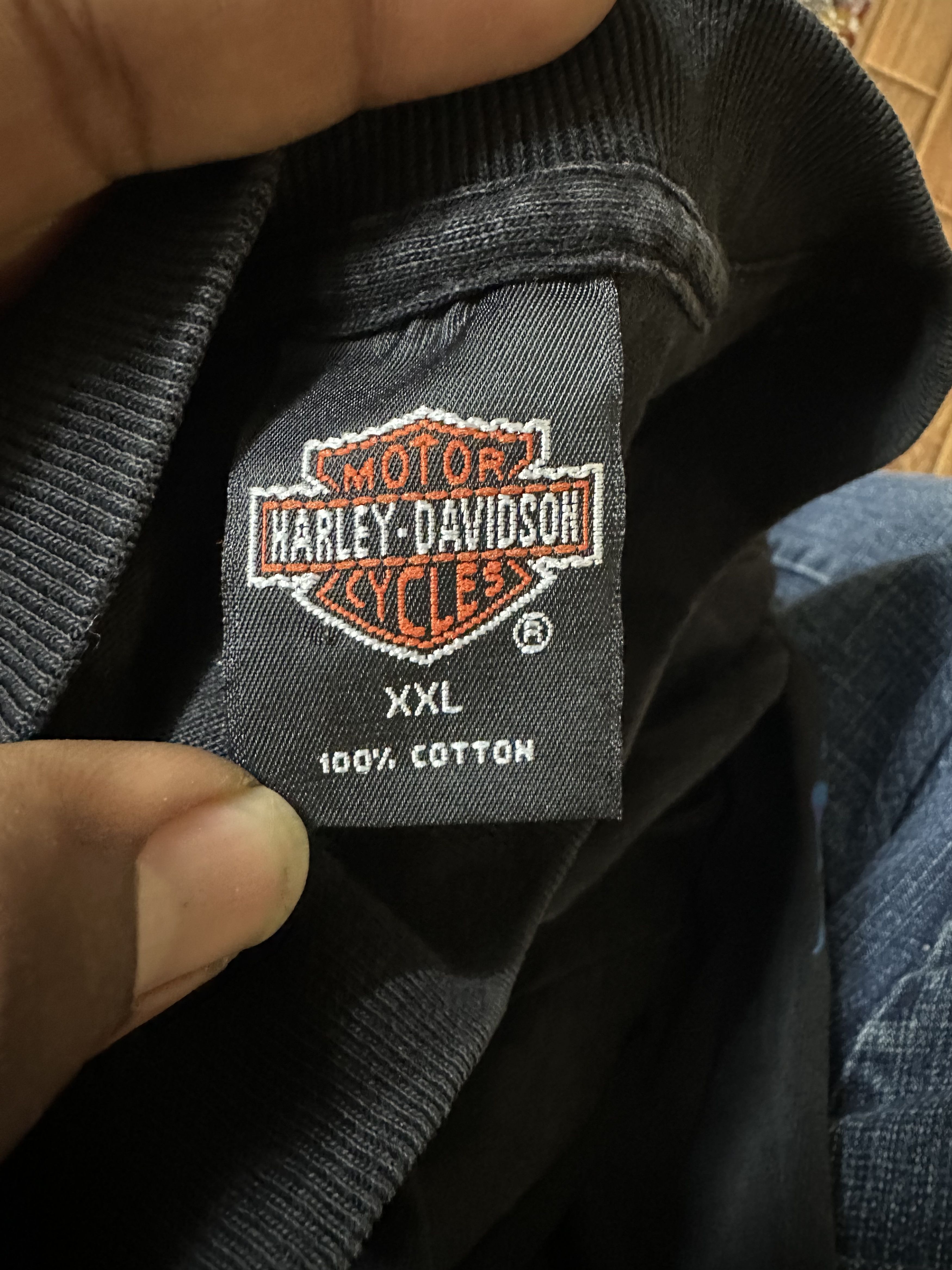Harley Davidson Vintage Harley-Davidson T-Shirt “Chrome Sweet Chrome” Black Size US XXL / EU 58 / 5 - 7 Thumbnail