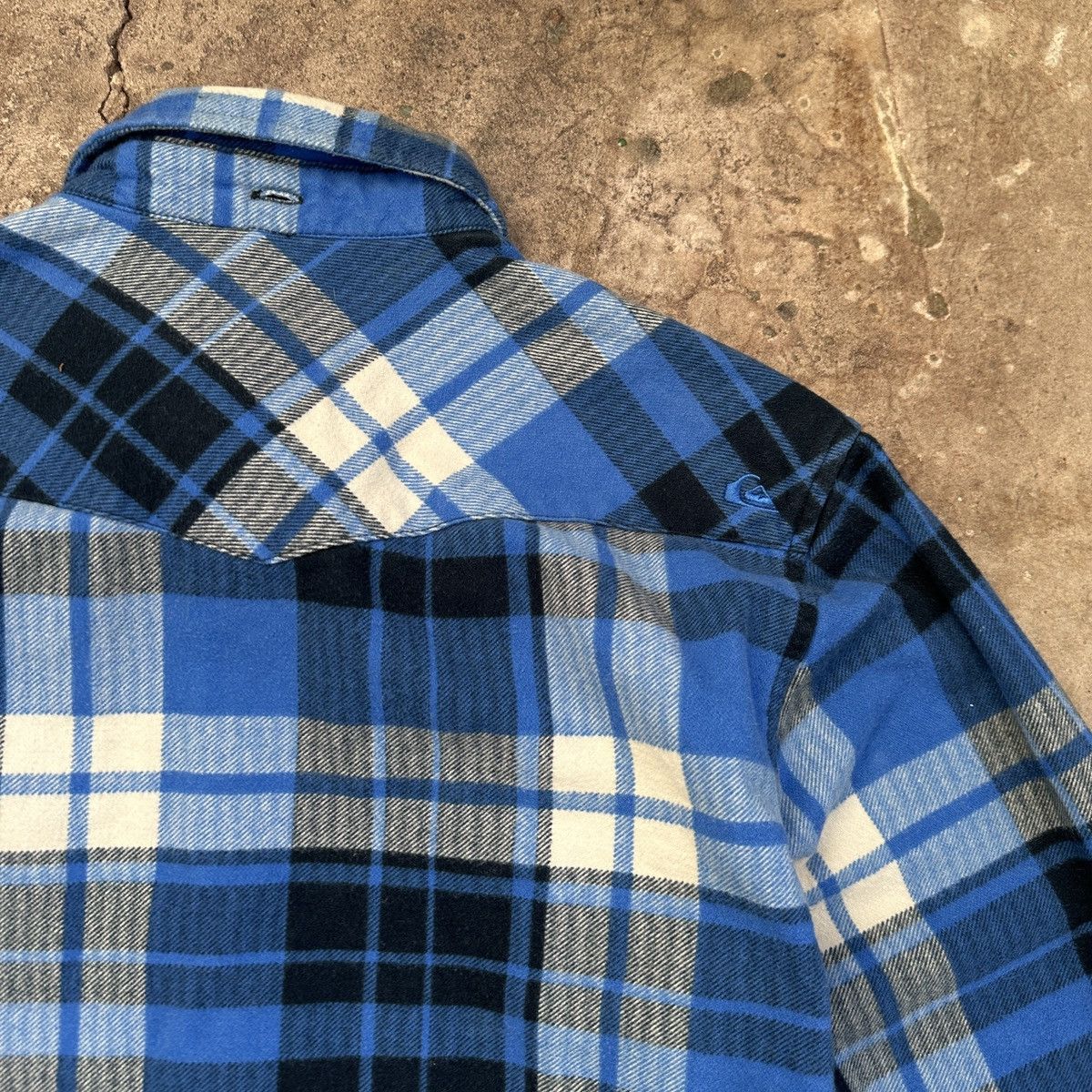 Quiksilver Vintage Quiksilver Flanel Overshirt Size US L / EU 52-54 / 3 - 7 Thumbnail