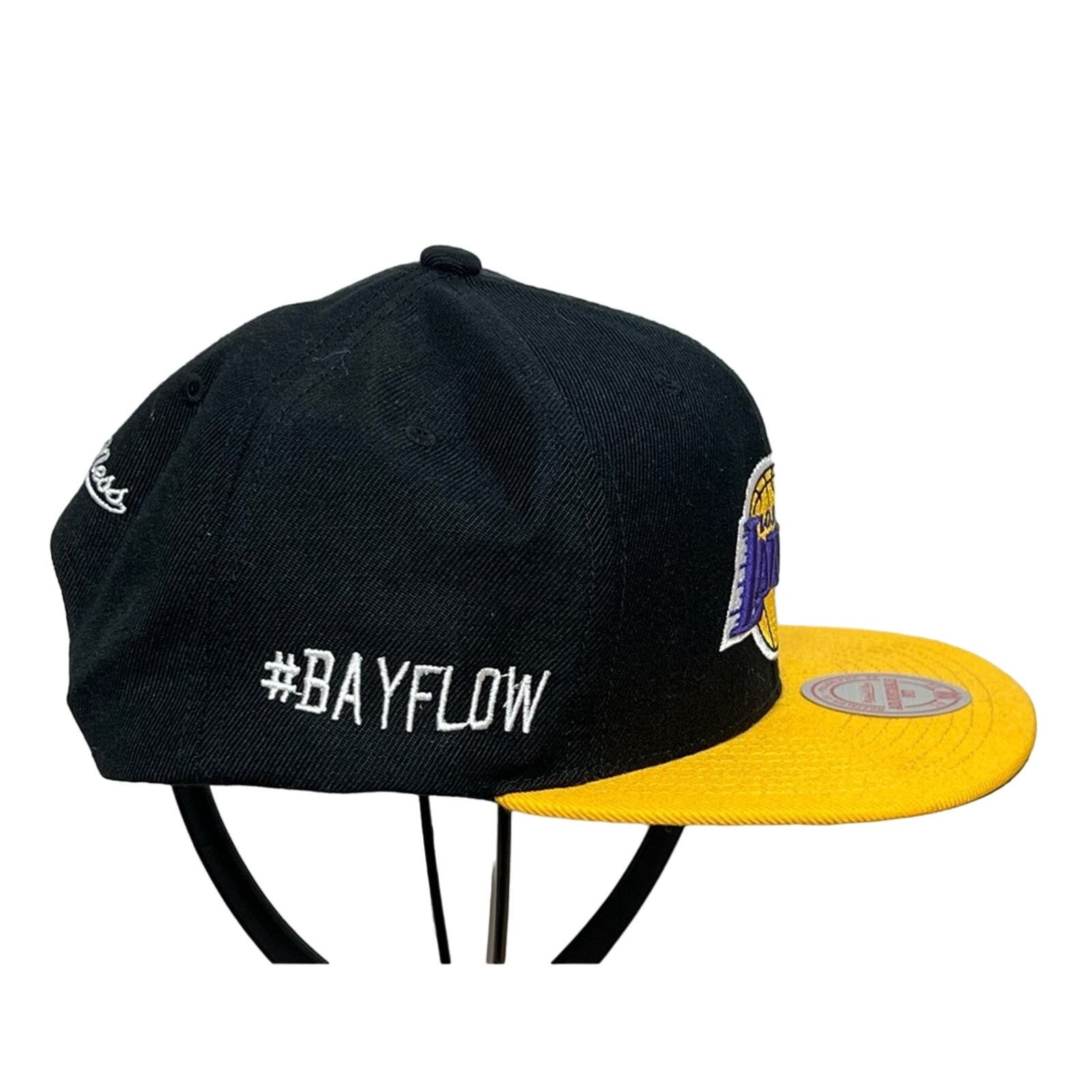 Mitchell & Ness Mitchell & Ness Los Angeles Lakers #BAYFLOW Snapback Hat/Cap Size ONE SIZE - 2 Thumbnail