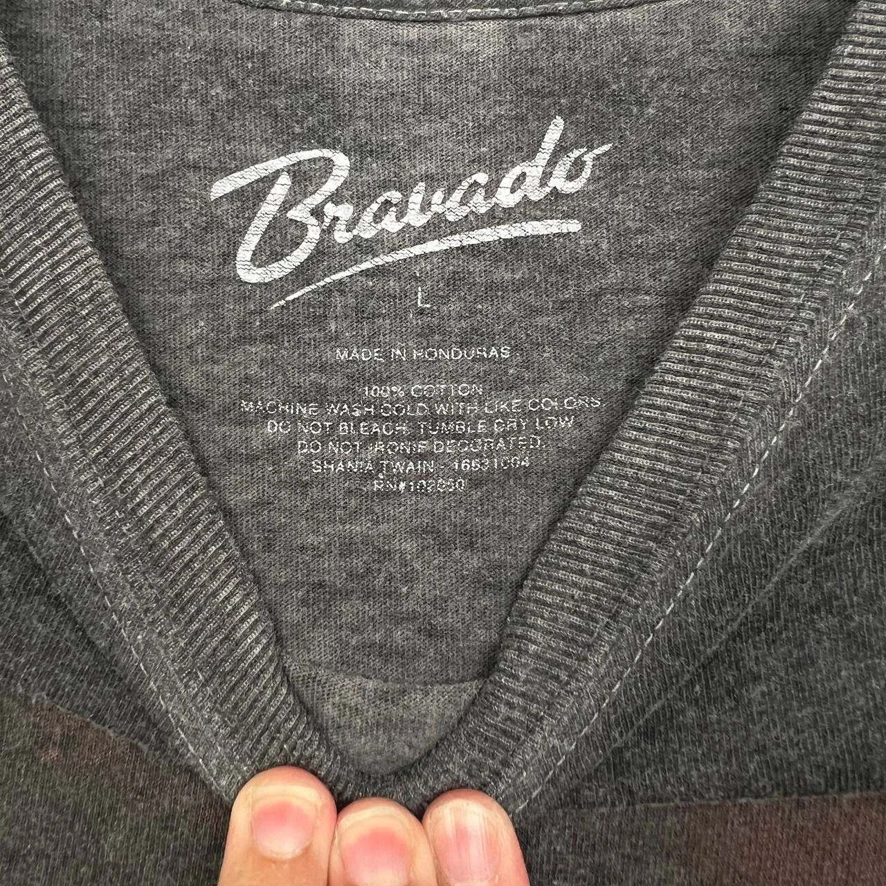 Bravado Shaina Twain Shirt Men Large Short Sleeve Crew Neck Cotton Size US L / EU 52-54 / 3 - 7 Thumbnail