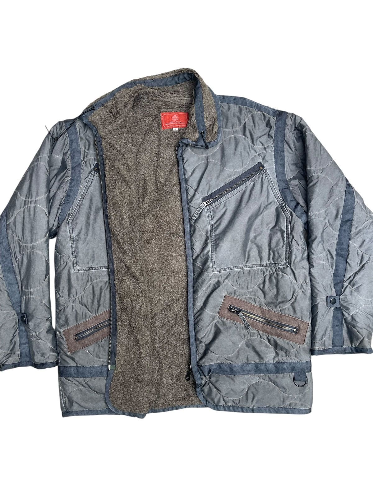 Avirex Avirex Jacket Military-Inspired Multi-Pocket,Fleece Interior Size US M / EU 48-50 / 2 - 3 Thumbnail