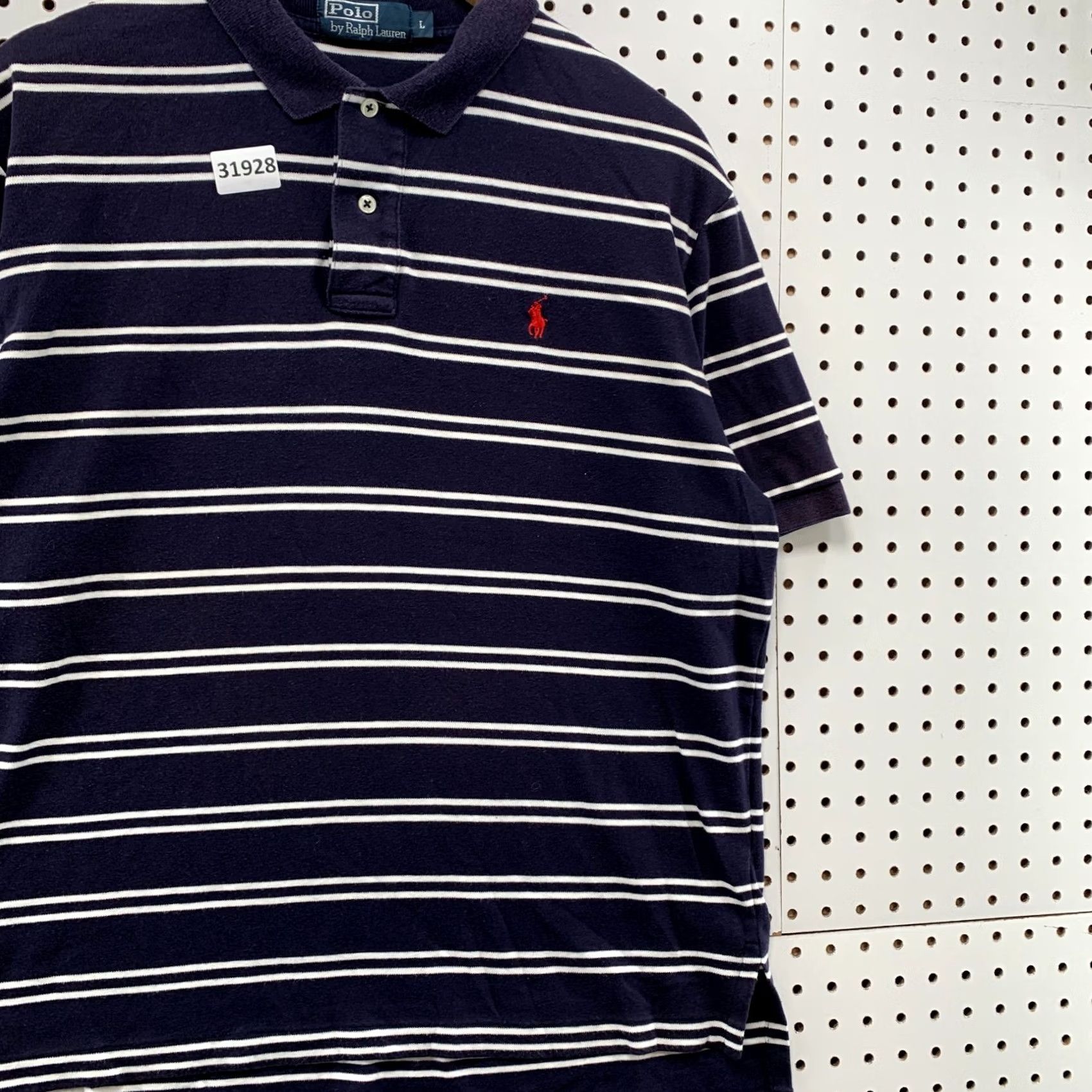 Polo Ralph Lauren Polo Ralph Lauren Shirt Mens Large Blue White Striped Pony 23x28 Vintage Polo Ralph Lauren Shirt Mens Large Blue White Striped Red Pony 23x28 Size US L / EU 52-54 / 3 - 3 Thumbnail