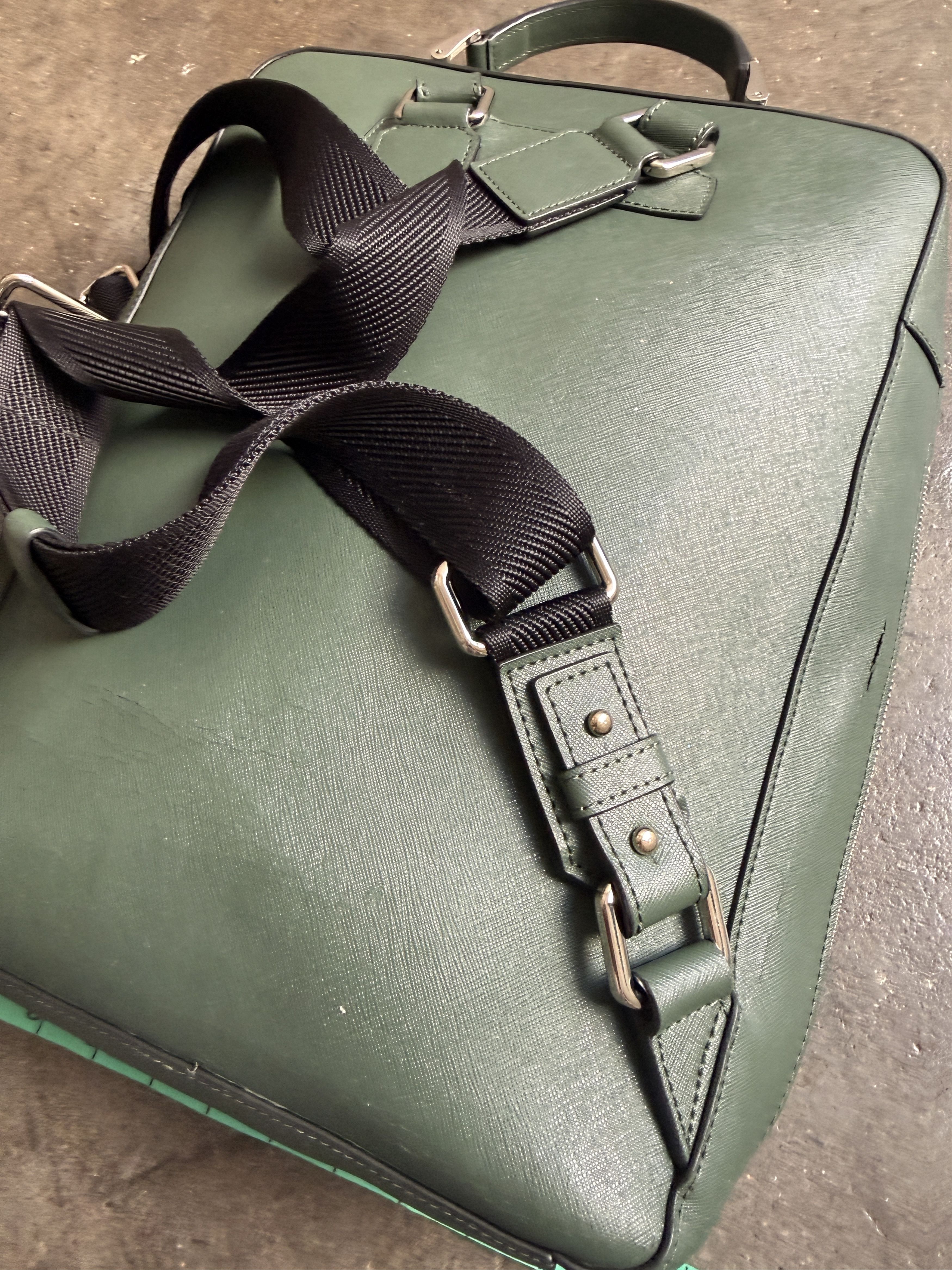Vivienne Westwood New $900+ Leather Adjustable Backpack w/ Slight Peeling Size ONE SIZE - 9 Thumbnail
