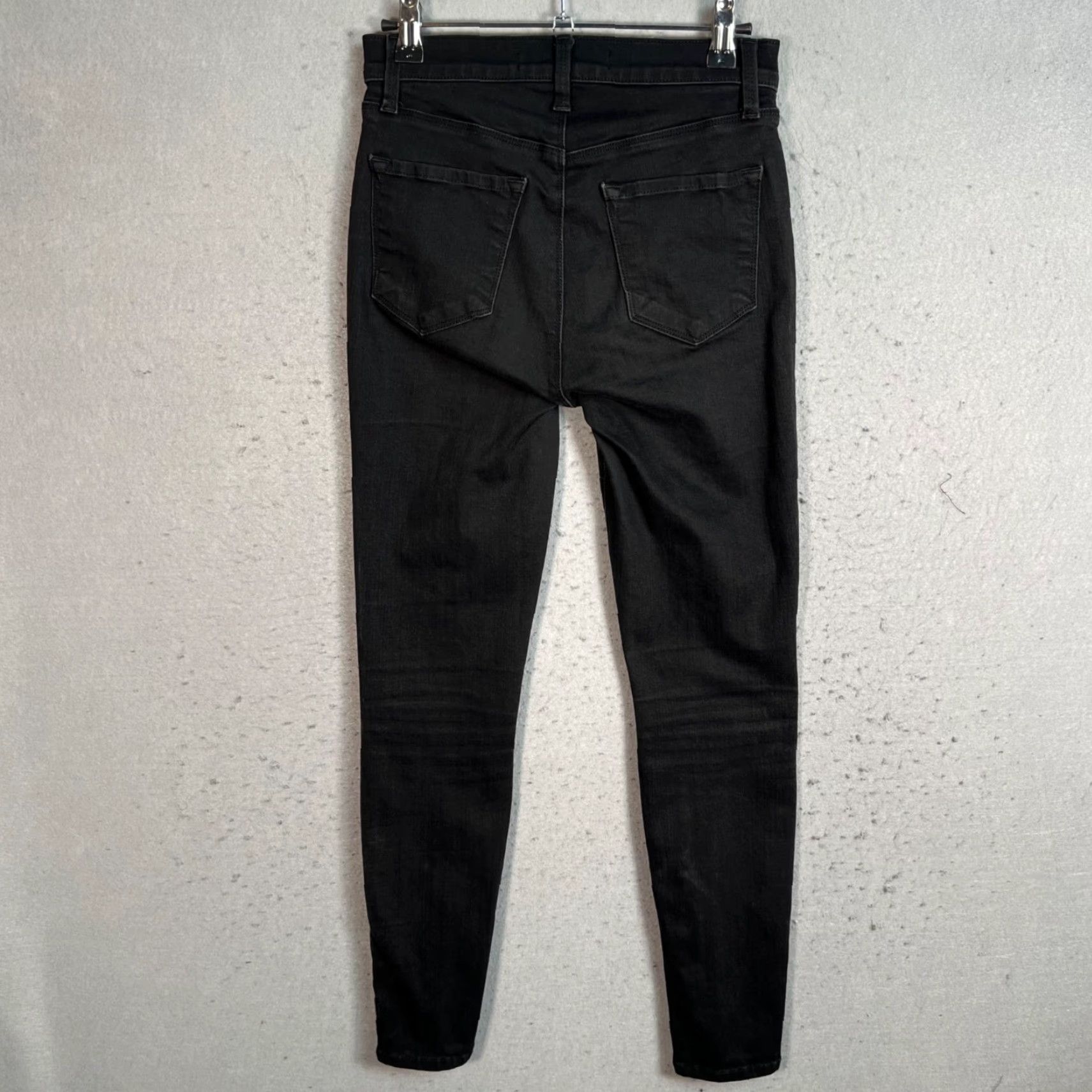 J Brand J Brand Alana Womens Black Mid Rise Skinny Jeans Size 26 Denim Size 26" / US 2 / IT 38 - 2 Thumbnail