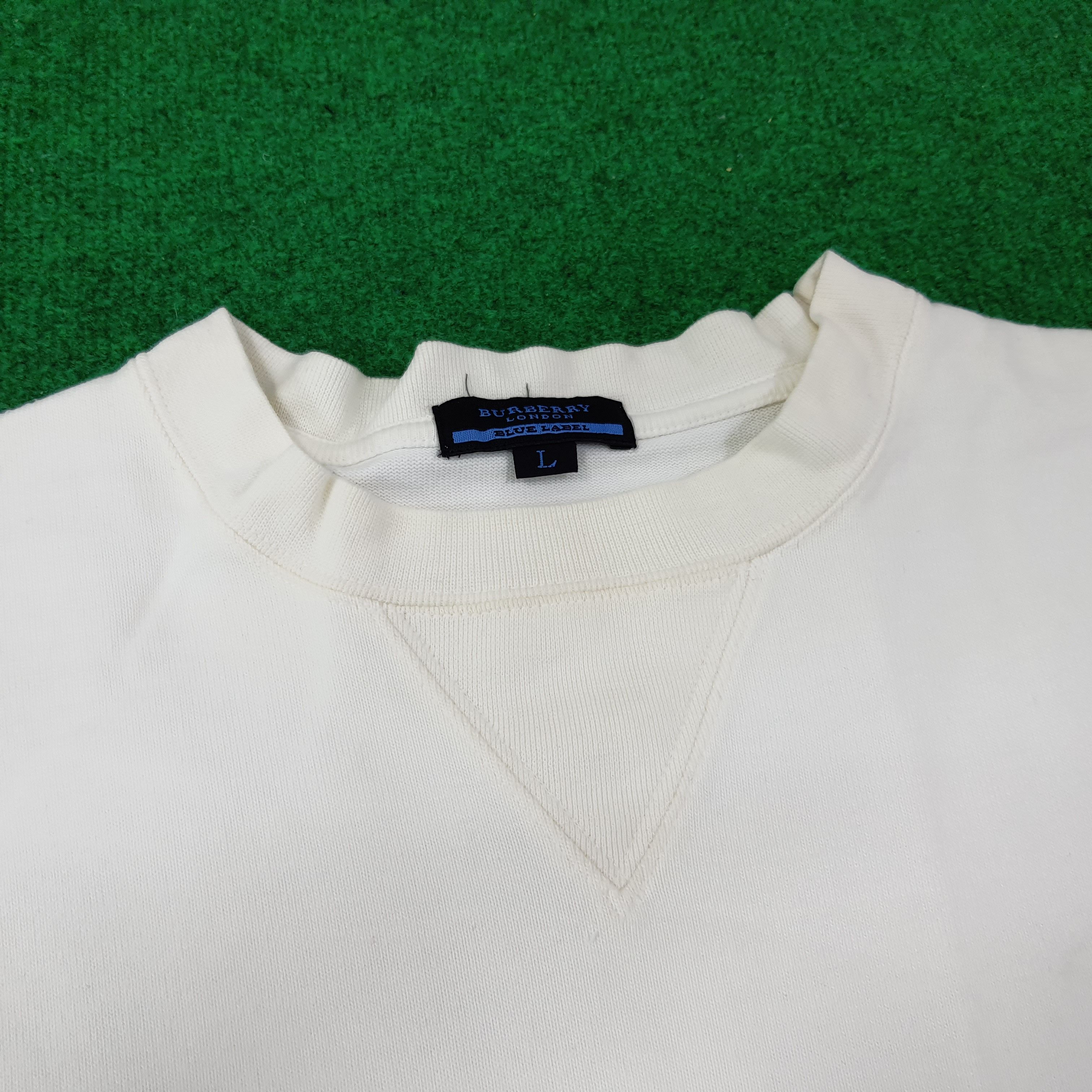 Burberry Vintage Burberry Blue Label Sweatshirt C248N1 Size M / US 6-8 / IT 42-44 - 5 Thumbnail