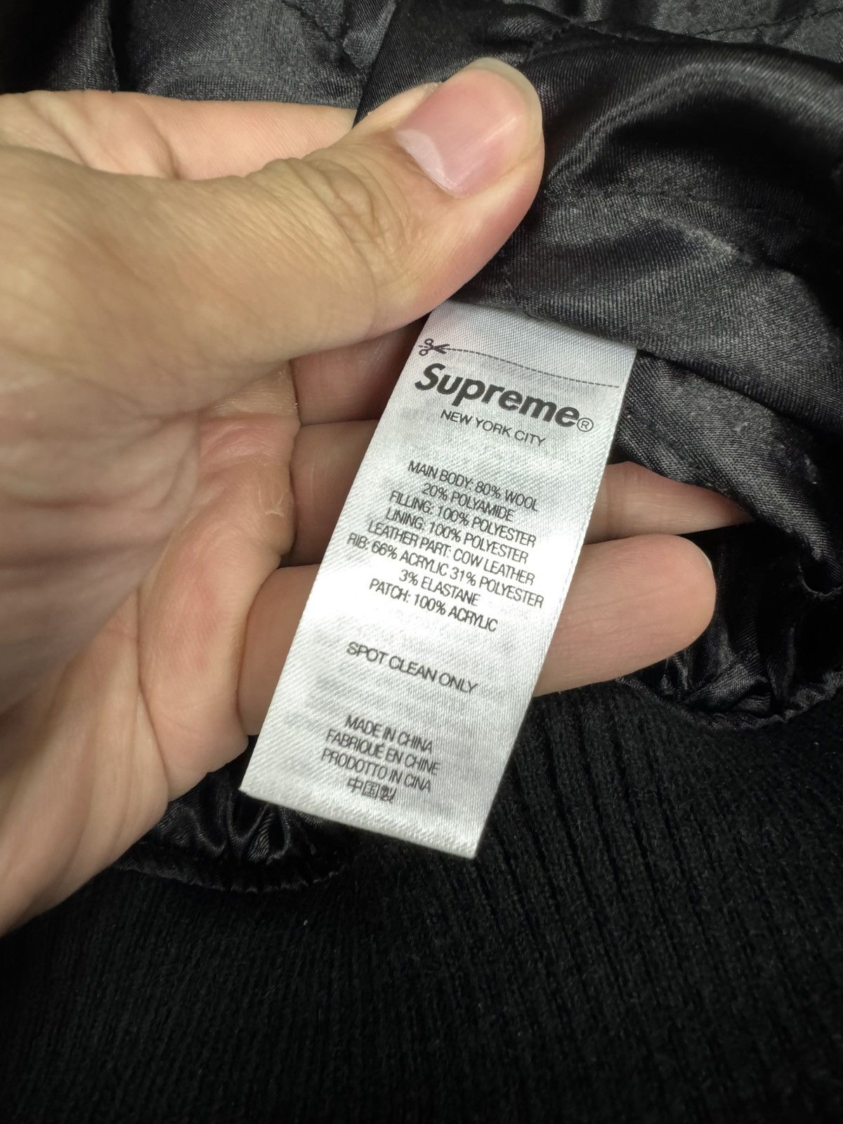 Number (N)ine × Supreme Supreme x number (n)ine Mickey varsity jacket Size US M / EU 48-50 / 2 - 7 Thumbnail