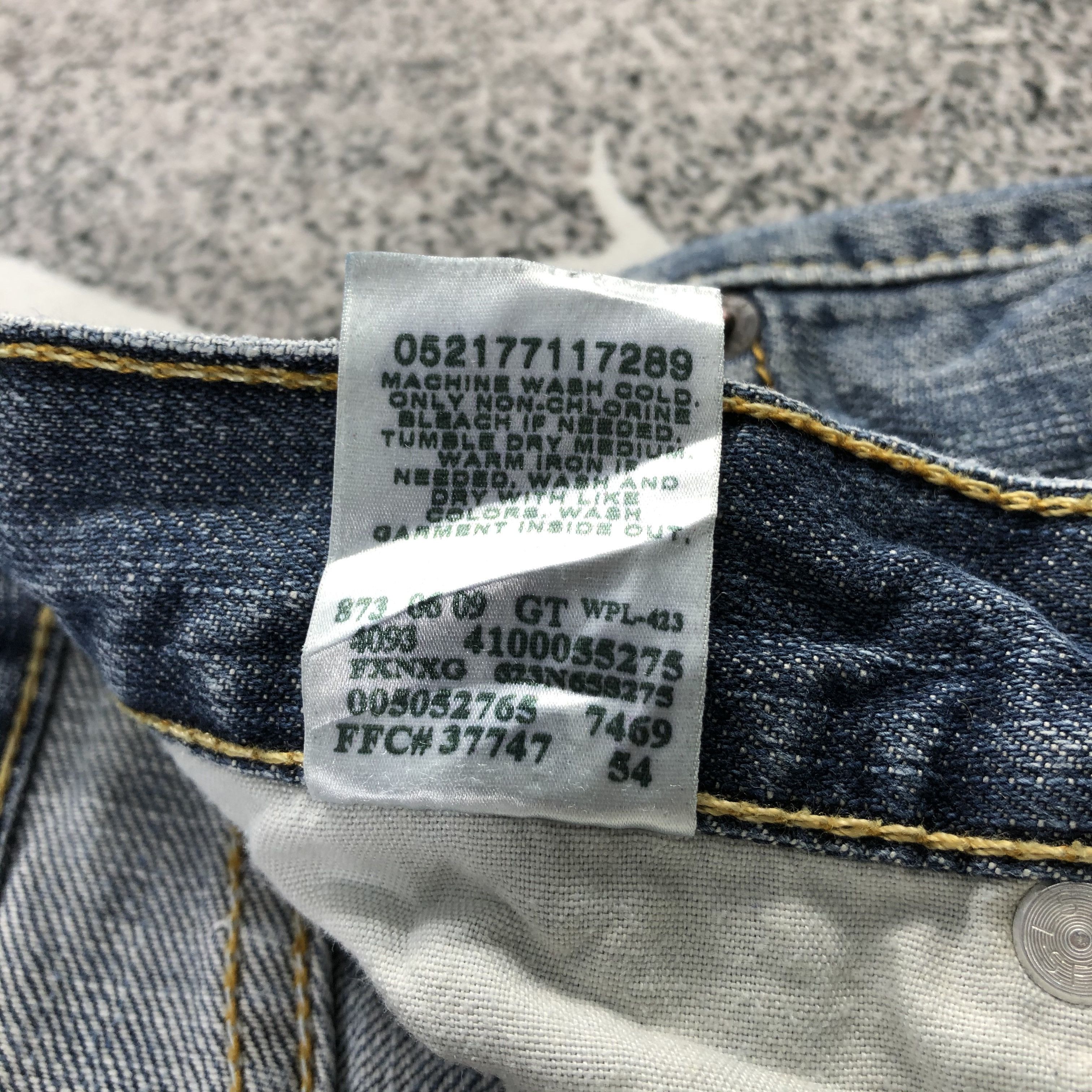 Levi's Vintage Levis 505 Jeans Regular Fit Denim KJ1024 Size US 36 / EU 52 - 13 Thumbnail