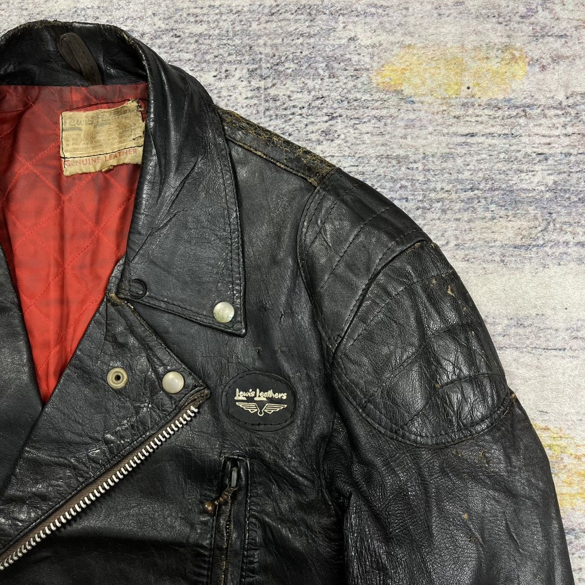 Lewis Leathers Vintage 60s Lewis leather lighting no 391 leather jacket Size US L / EU 52-54 / 3 - 8 Thumbnail
