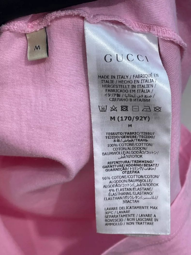 Gucci Gucci Co-branded pink printed loose short-sleeved T-shirt 2 Size M / US 6-8 / IT 42-44 - 6 Thumbnail