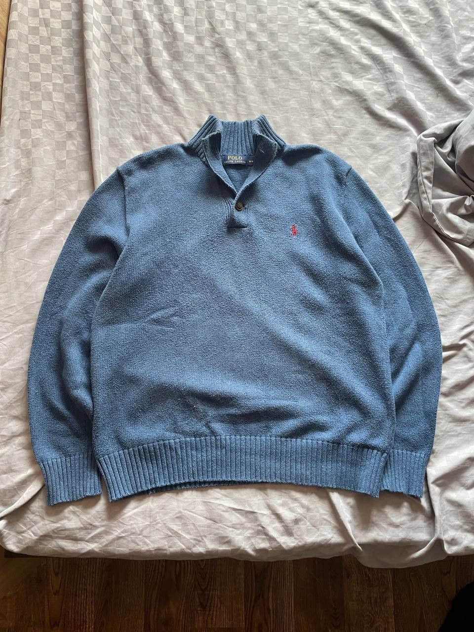 Polo Ralph Lauren Polo Ralph Lauren RL vintage button up zip sweater knit Size US M / EU 48-50 / 2 - 1 Thumbnail